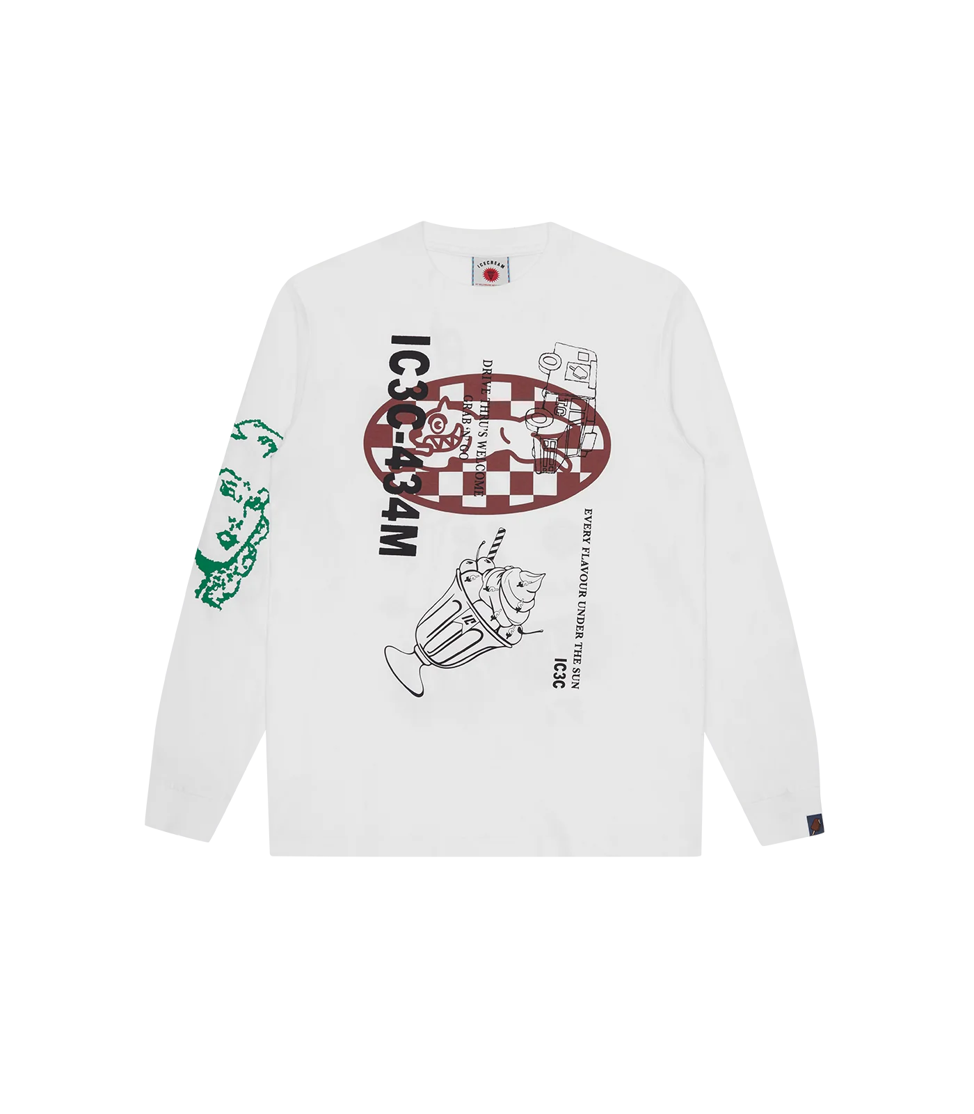 Multi Graphic LS T-Shirt - Macdery