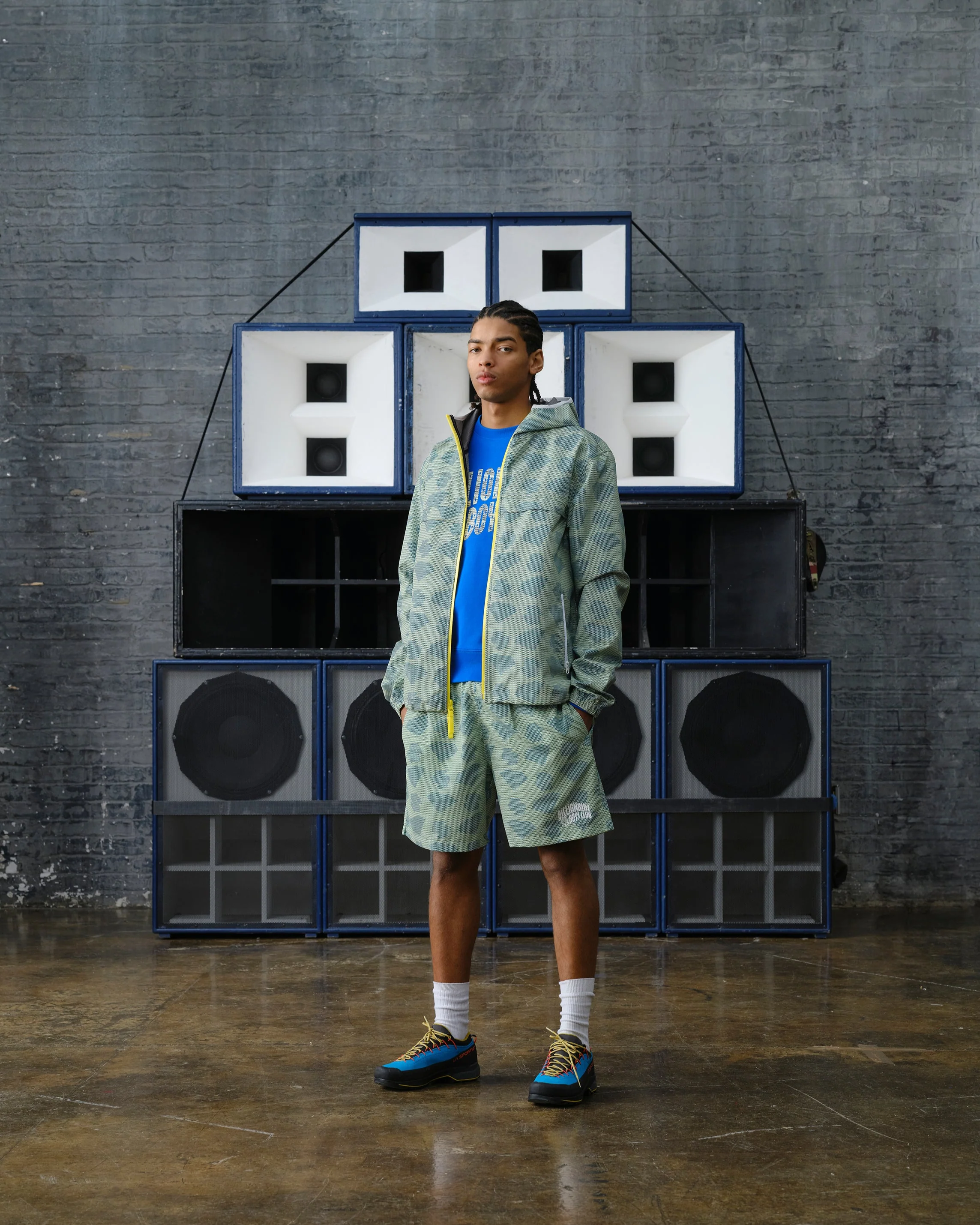 Tri-Tone Diamonds & Dollars Windbreaker Jacket - Macdery