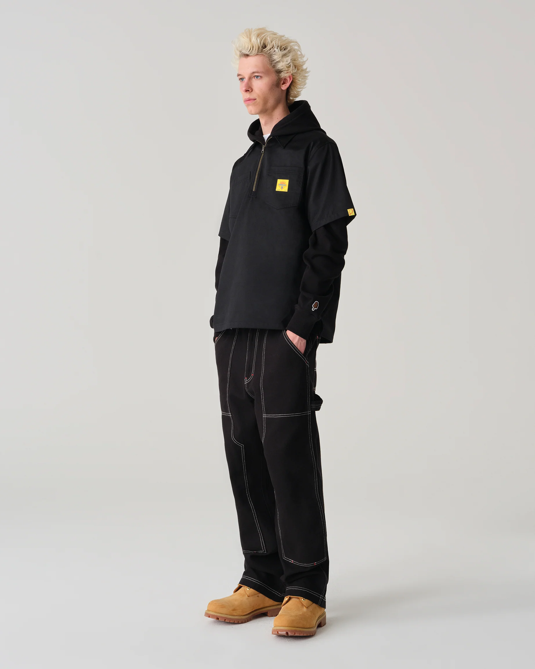 Quarter Zip Work Shirt - Macdery