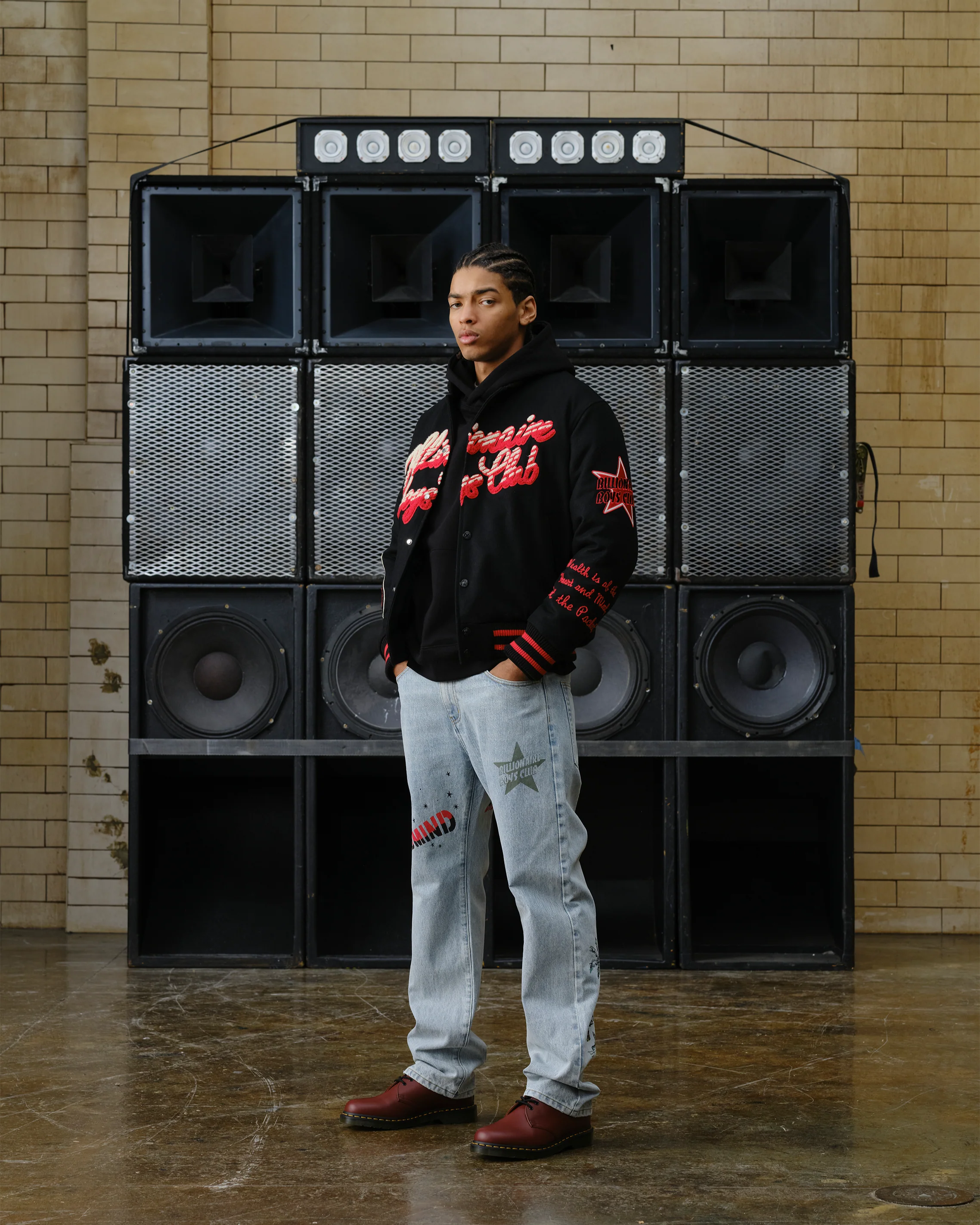 Script OG Varsity Jacket - Macdery