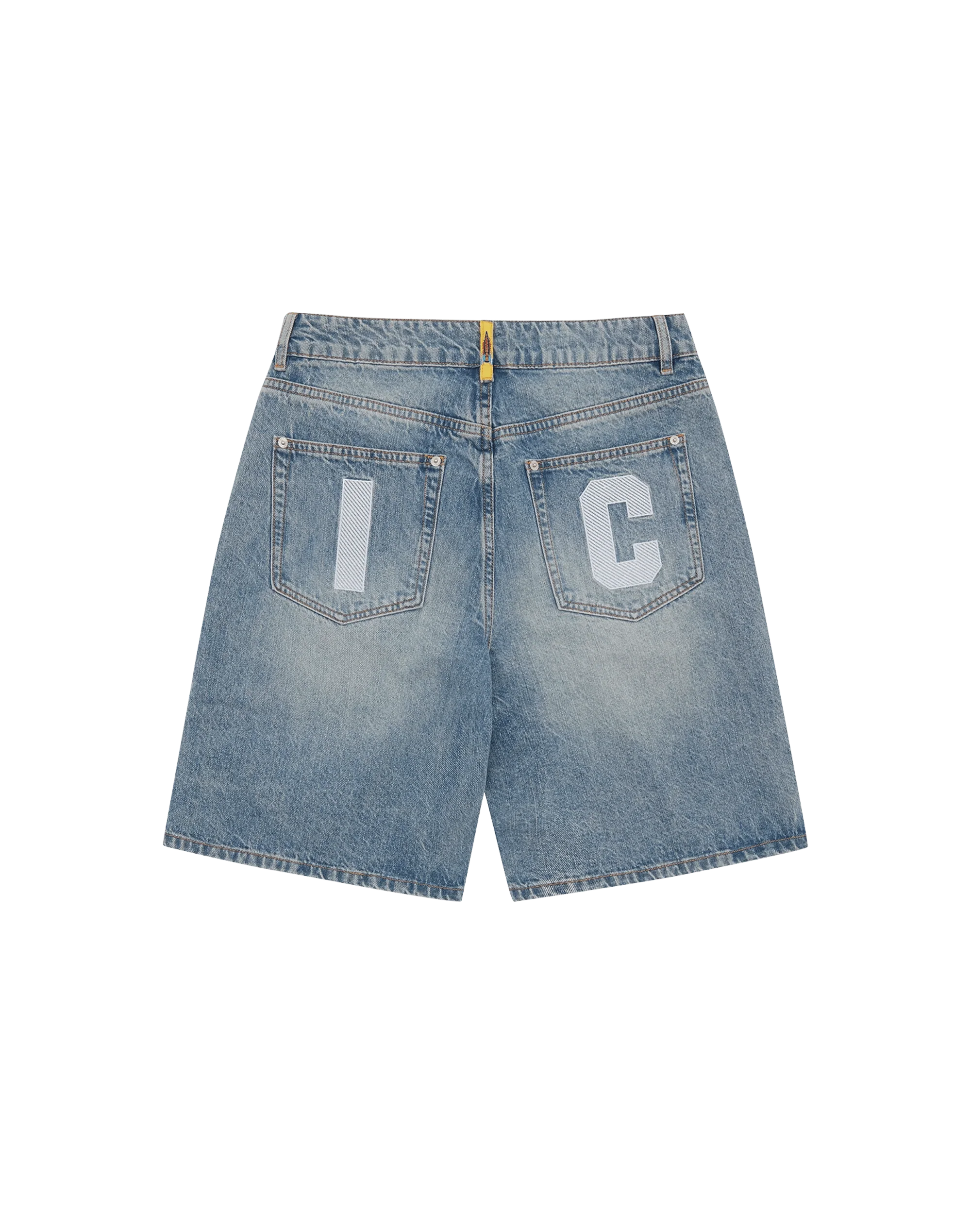 Running Dog Denim Shorts - Macdery