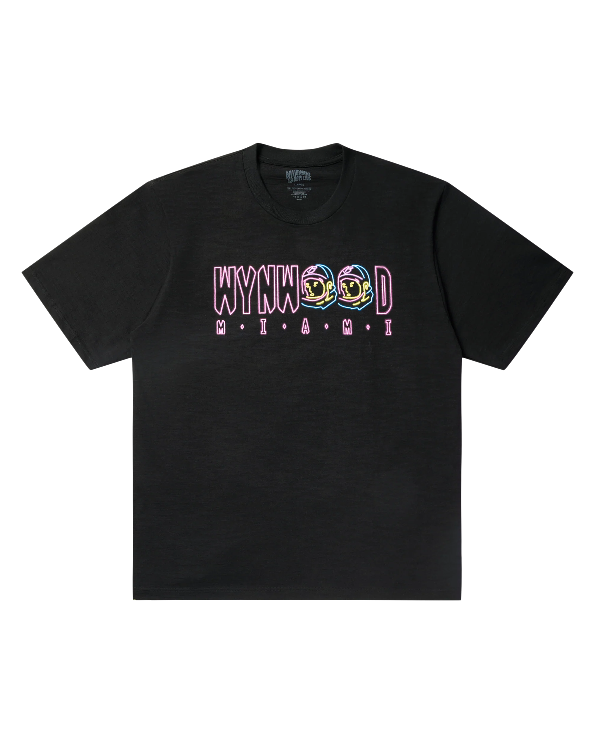 Wynwood Neon Logo Slub Tee - Macdery