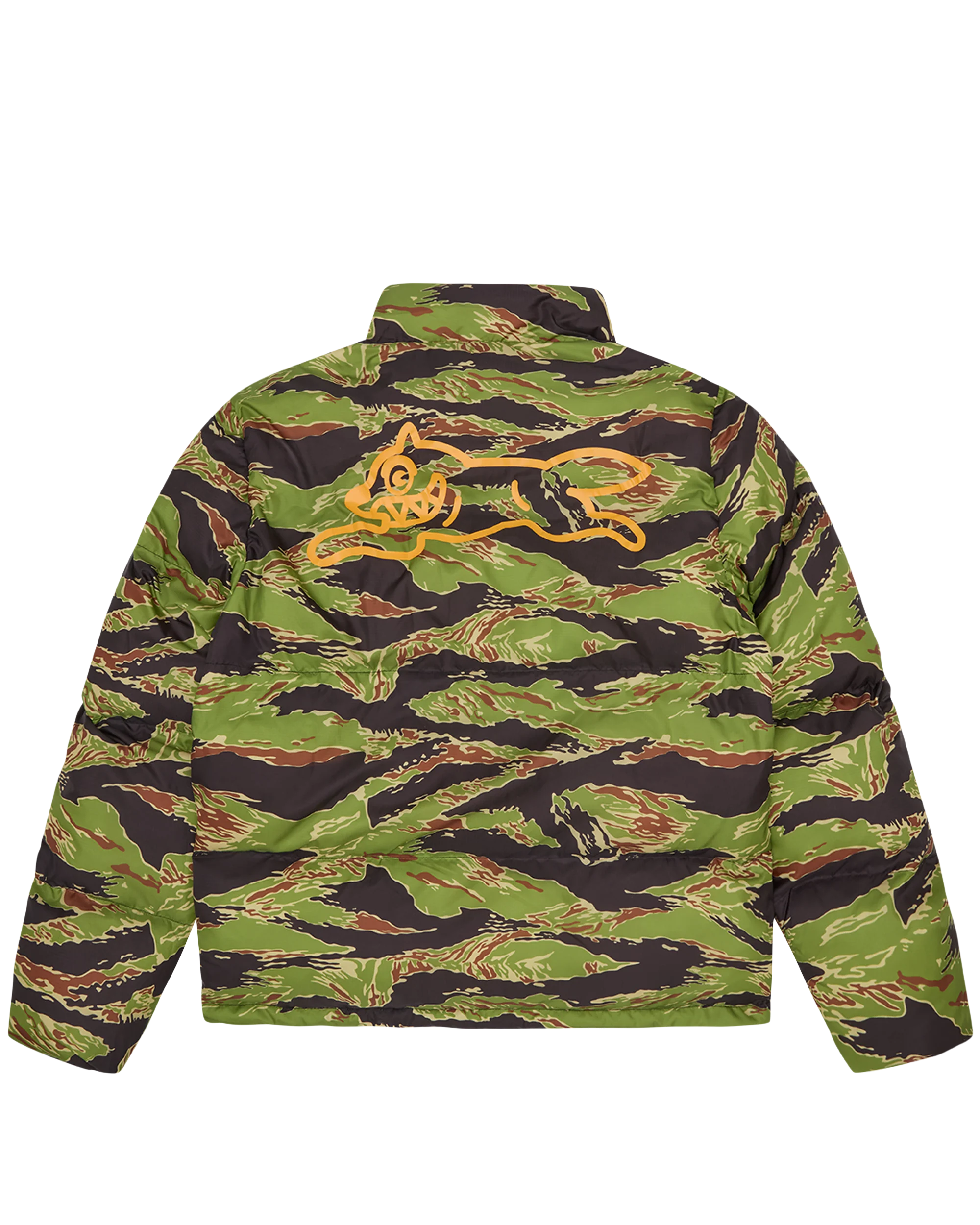 Tiger Stripe Puffer Jacket - Macdery