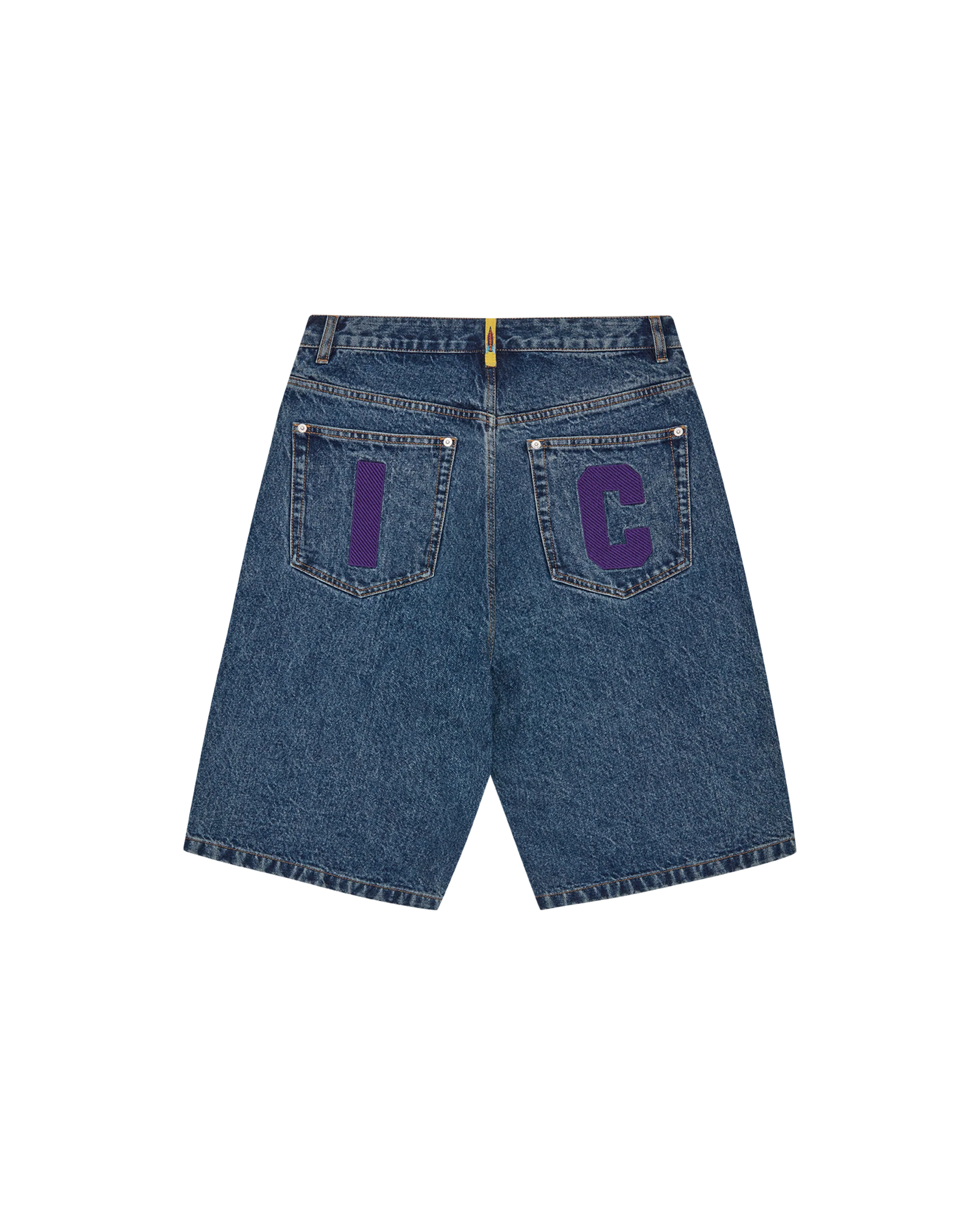 Running Dog Denim Shorts - Macdery