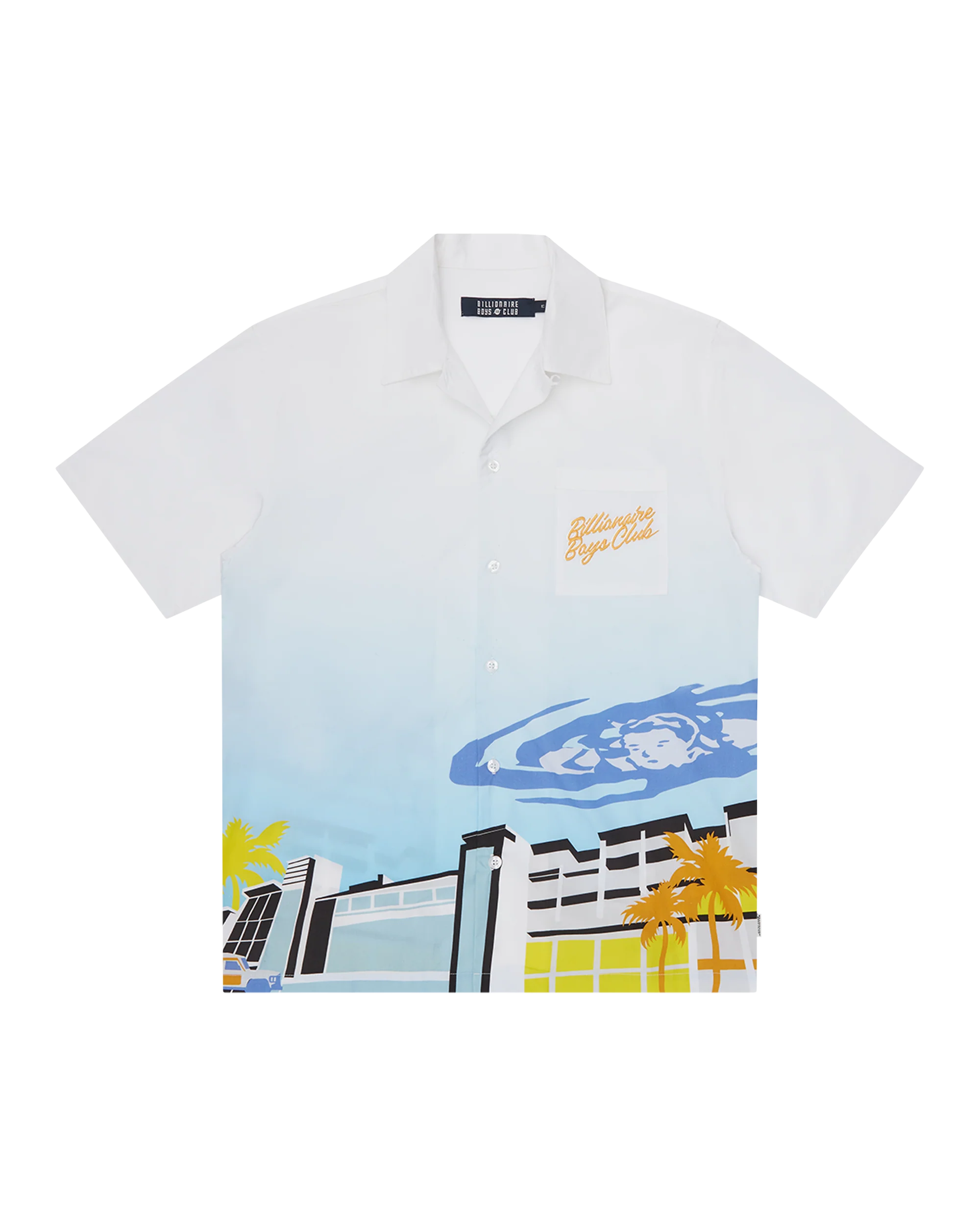 Chateau Print Poplin Shirt - Macdery