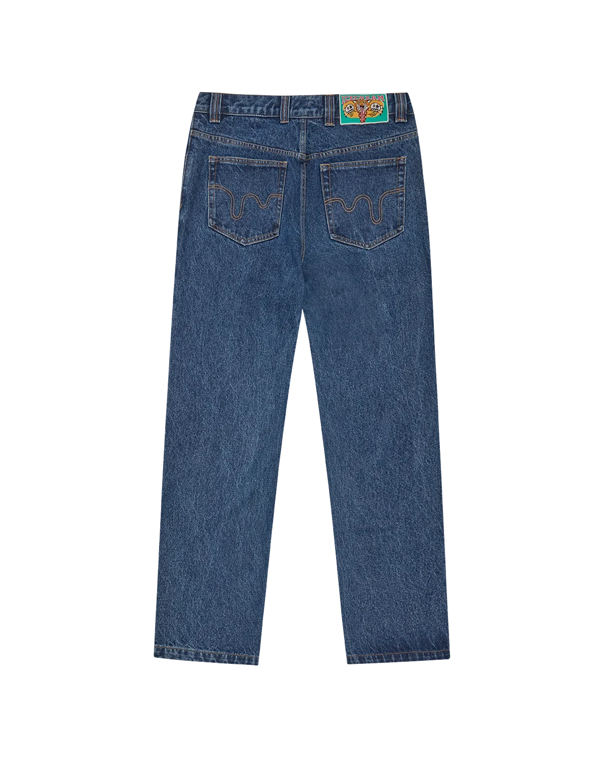 Running Dog Double Scoop Denim Pant - Macdery