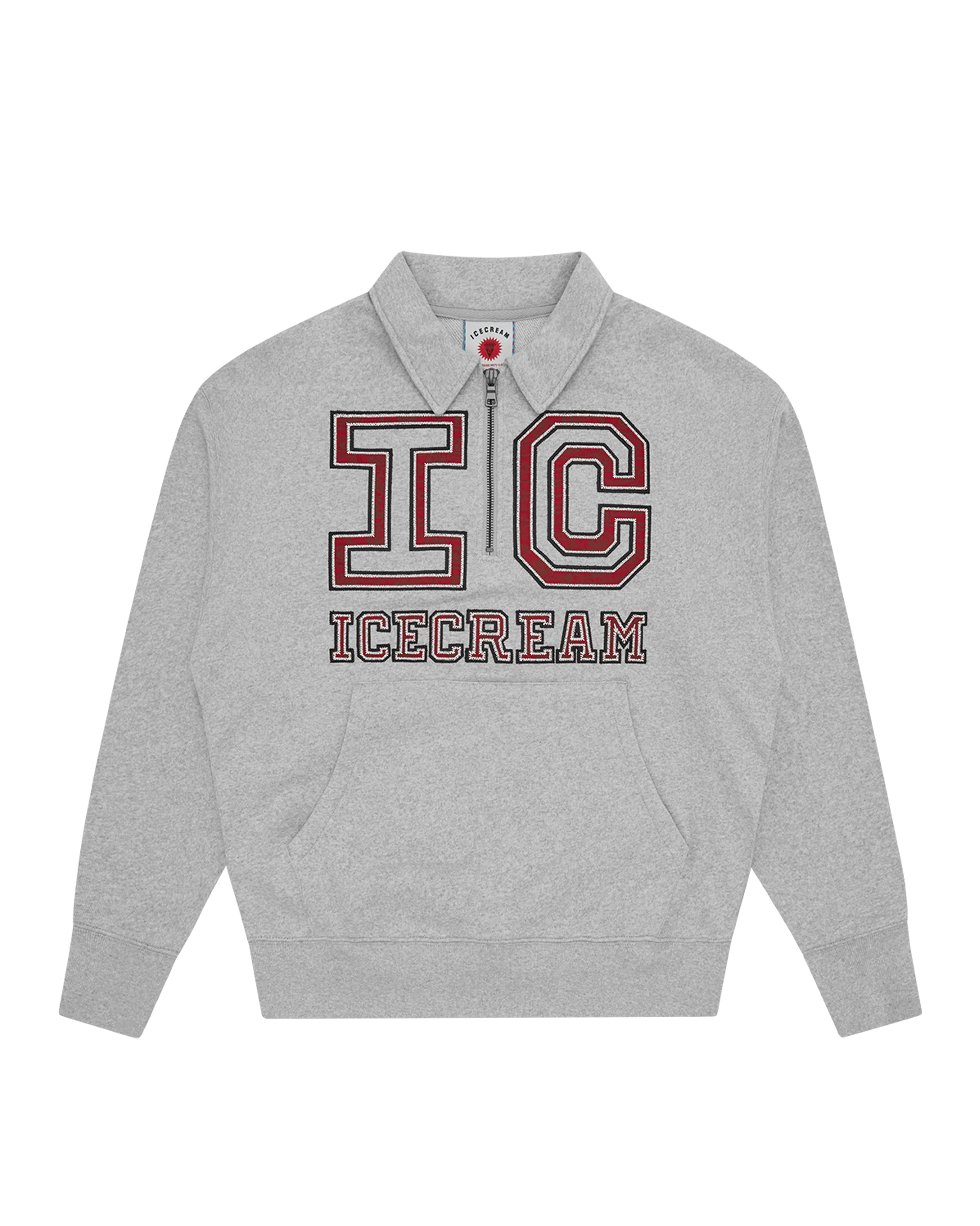 Collegiate Quarter Zip Sweatshirt - Macdery