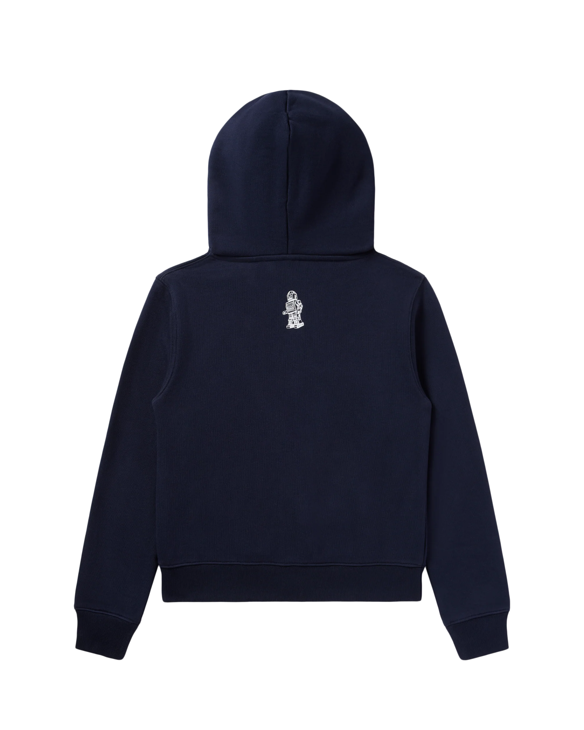 Kids Classic Curve Logo Zip Hoodie - Macdery