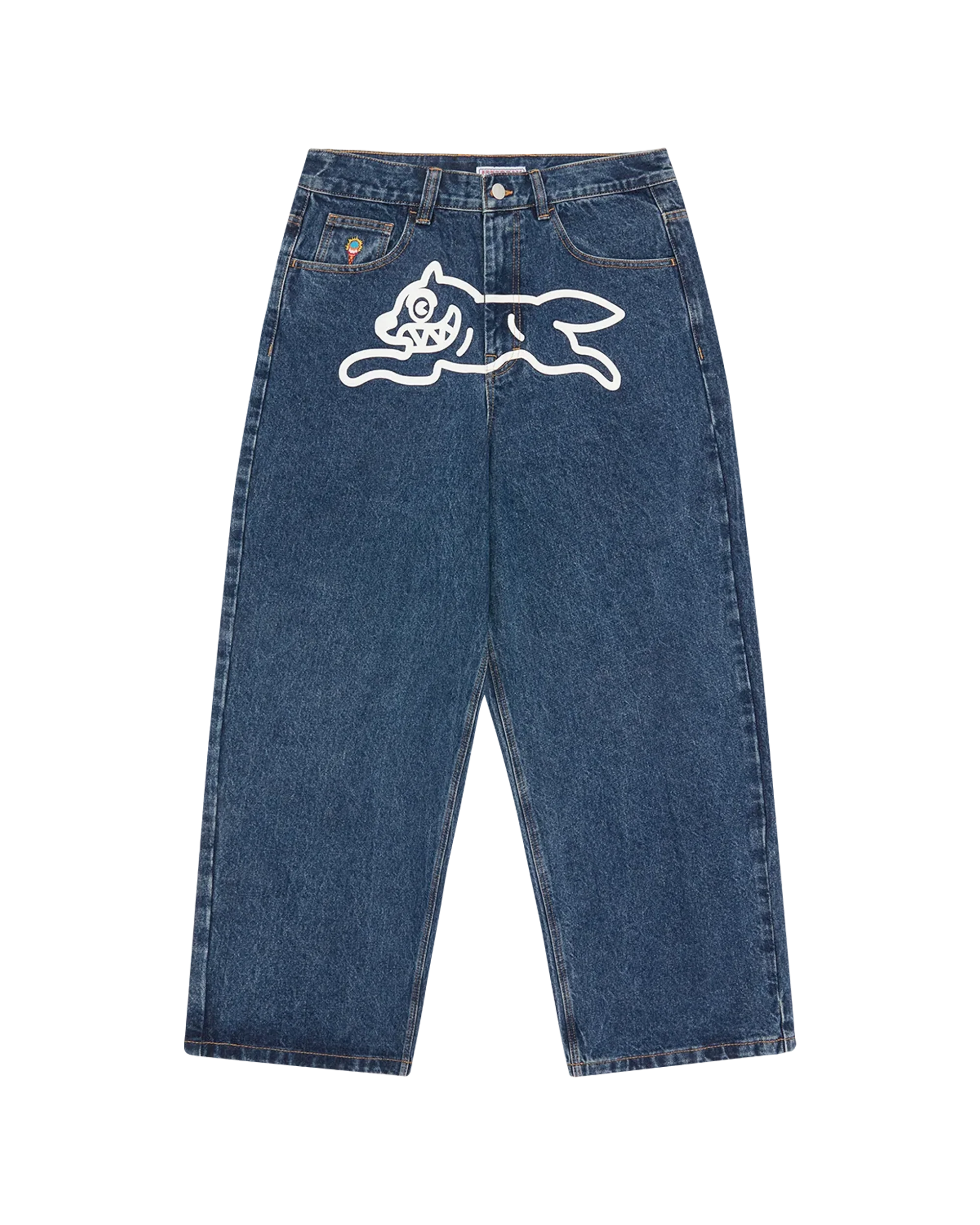 Running Dog Triple Scoop Denim Pant - Macdery