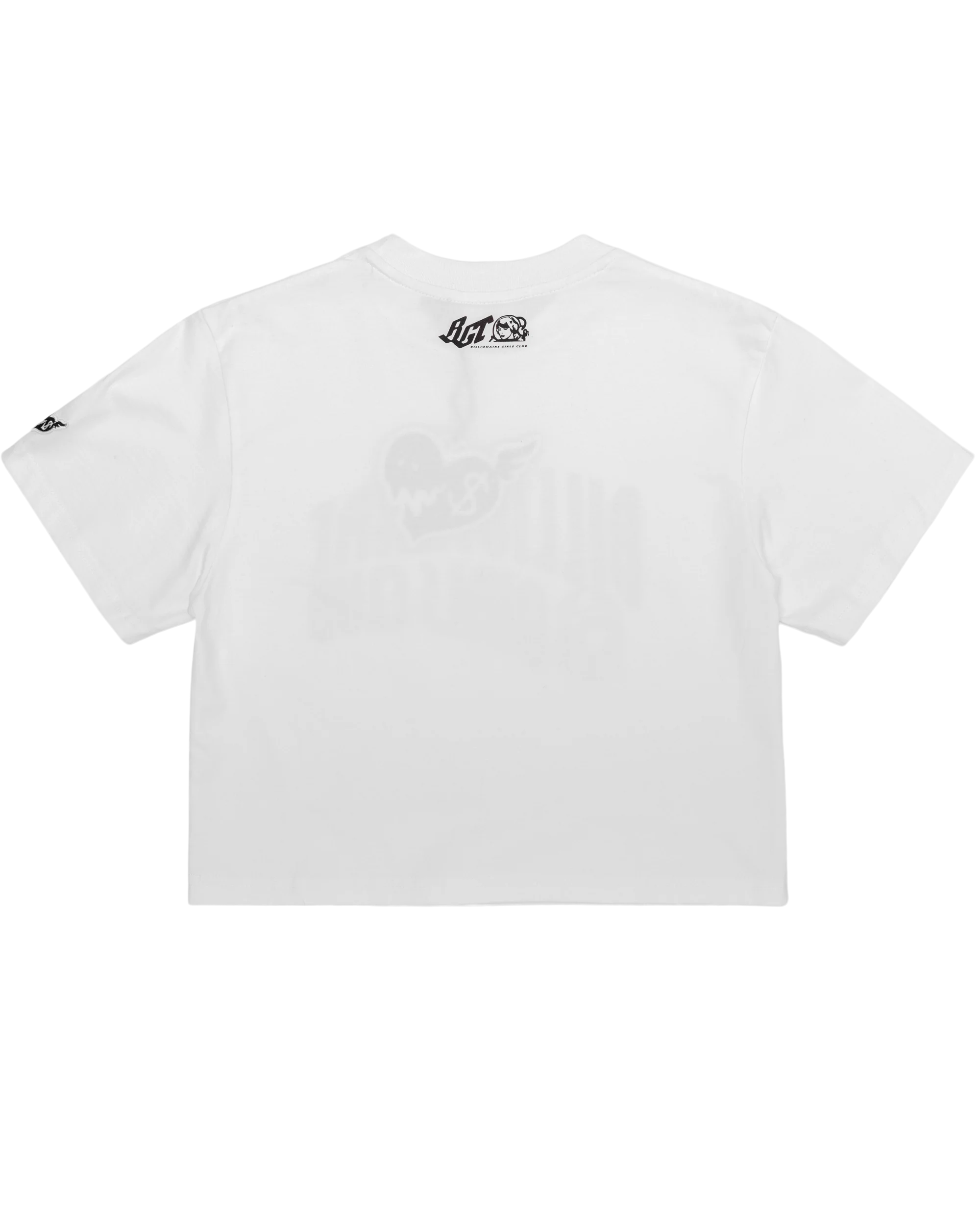 Womens Classic Curve Logo Cropped Tee - Macdery