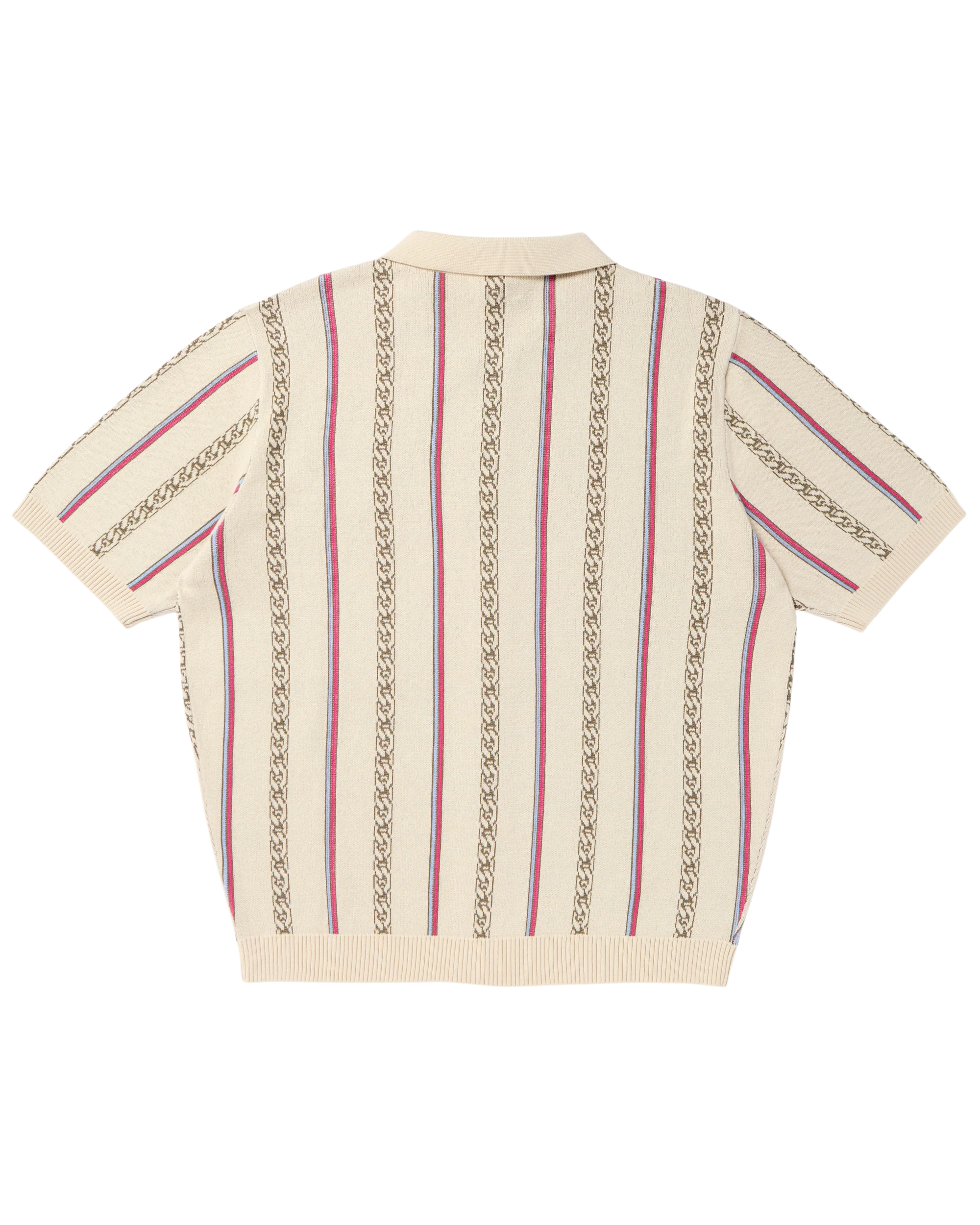 Chain Polo Sweater - Macdery