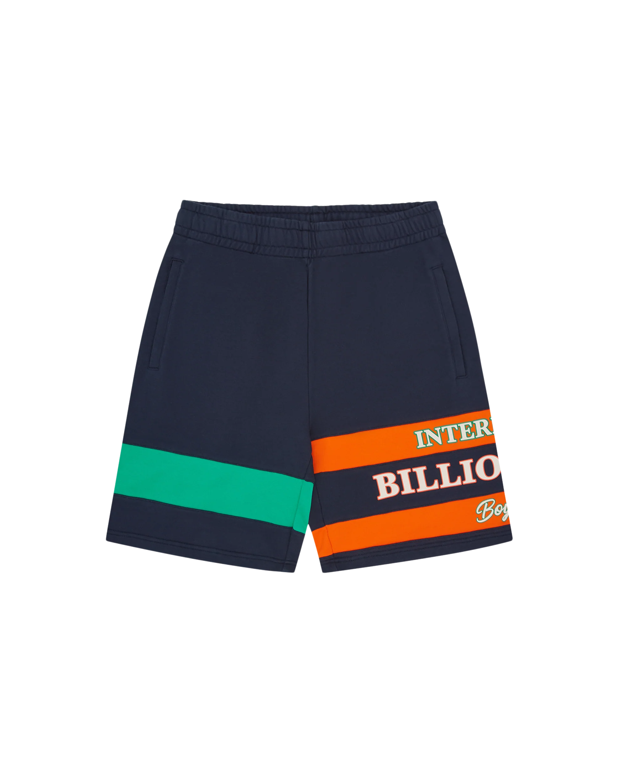 Internazionale Panelled Sweatshorts - Macdery