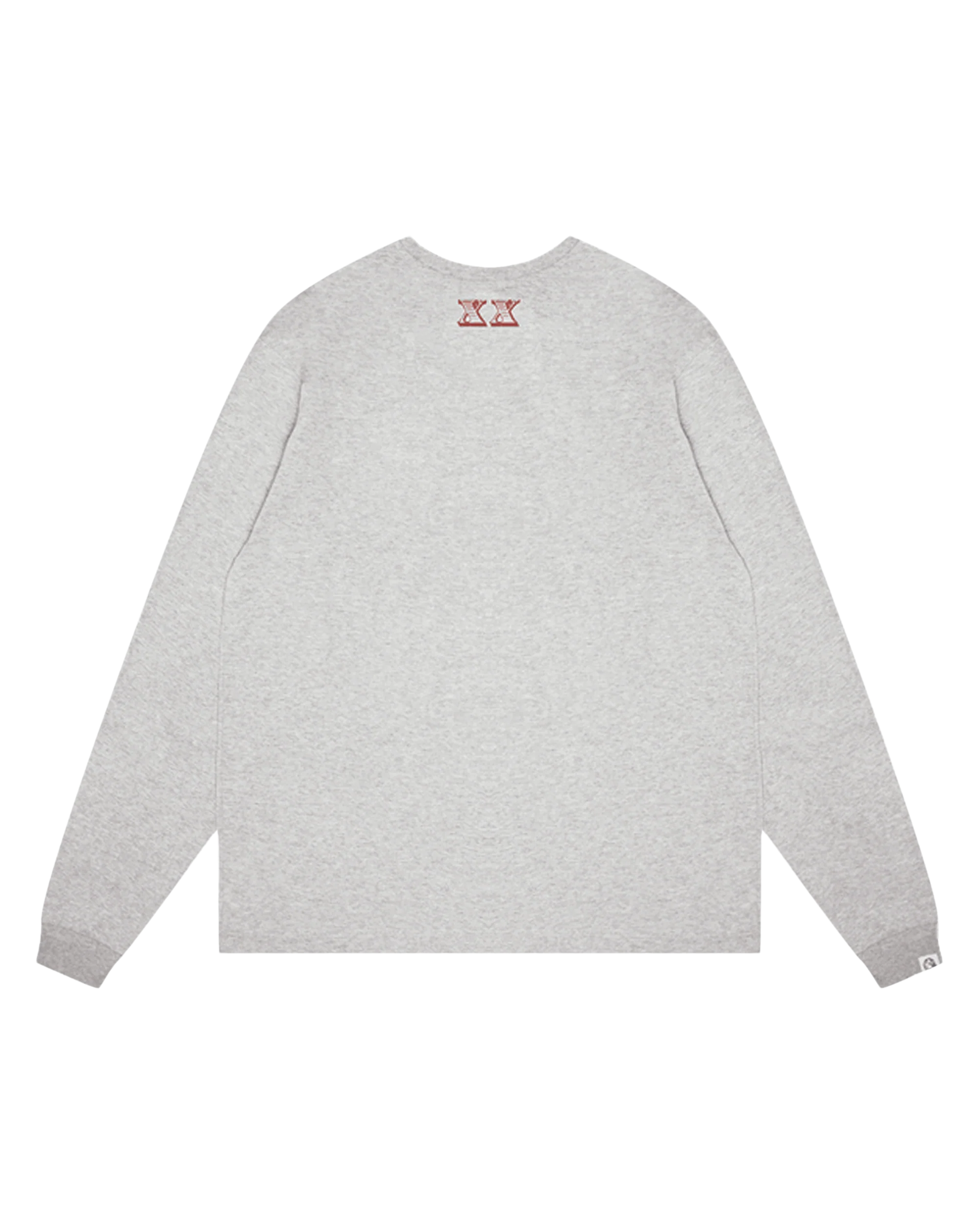 OG Logo LS Tee Burgundy - Macdery