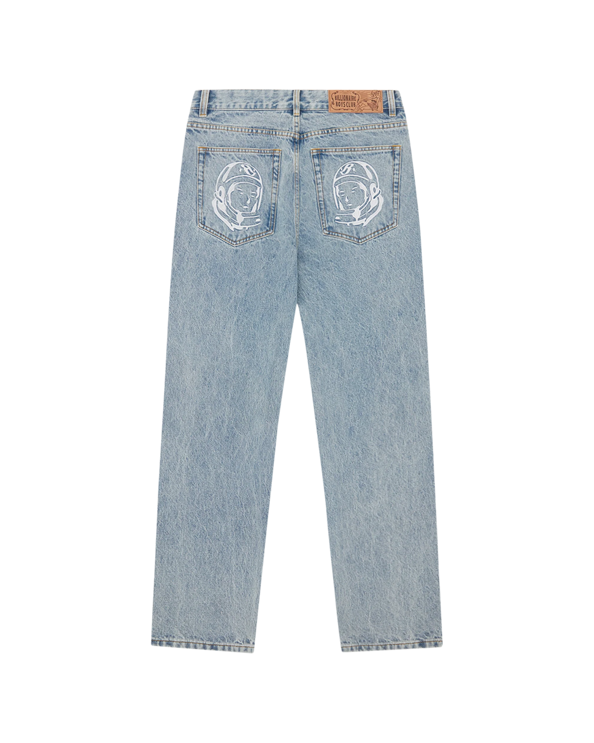 Arch Logo Denim Pants - Macdery