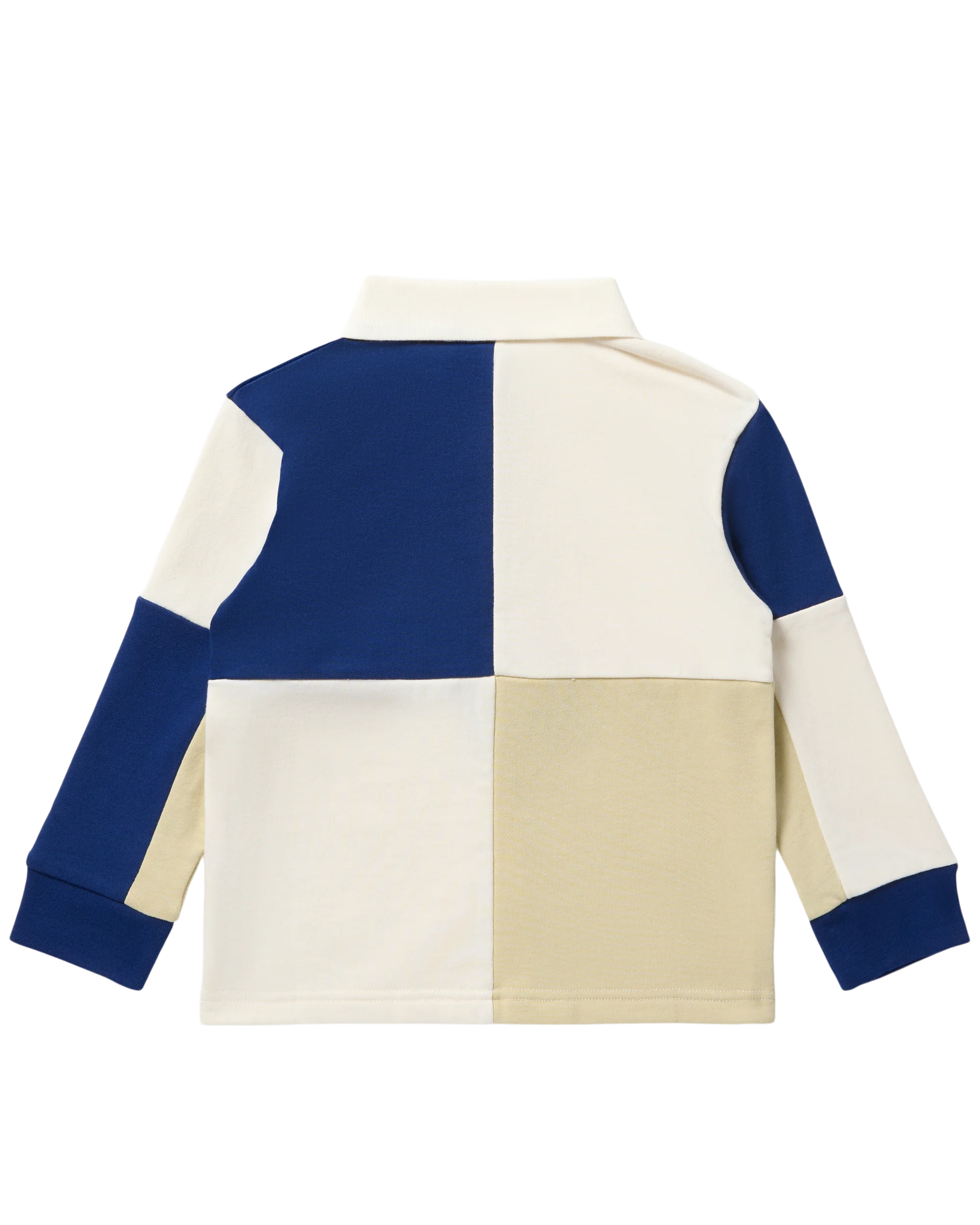 Kids Pixel Long-Sleeve Polo - Macdery