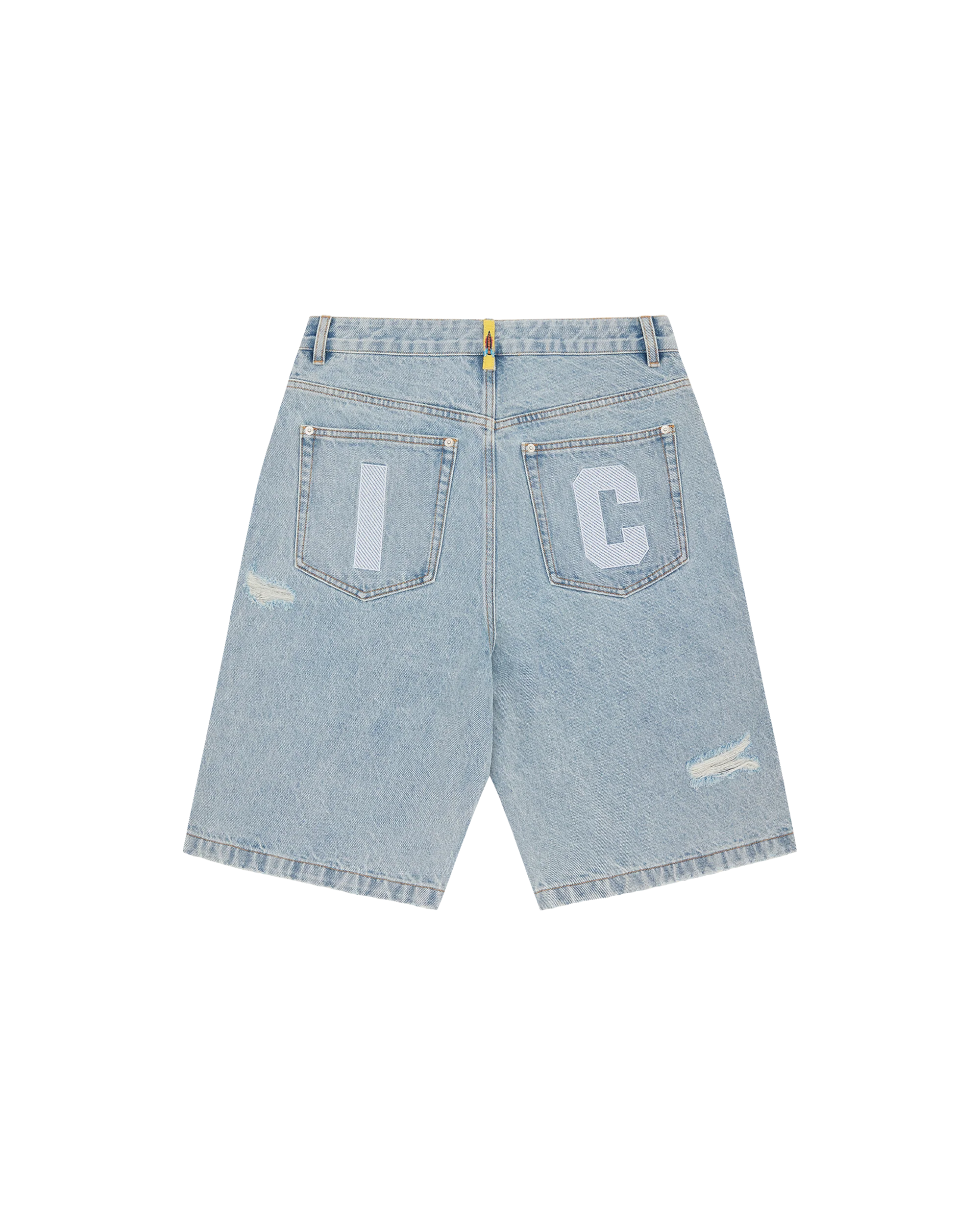Running Dog Denim Shorts - Macdery