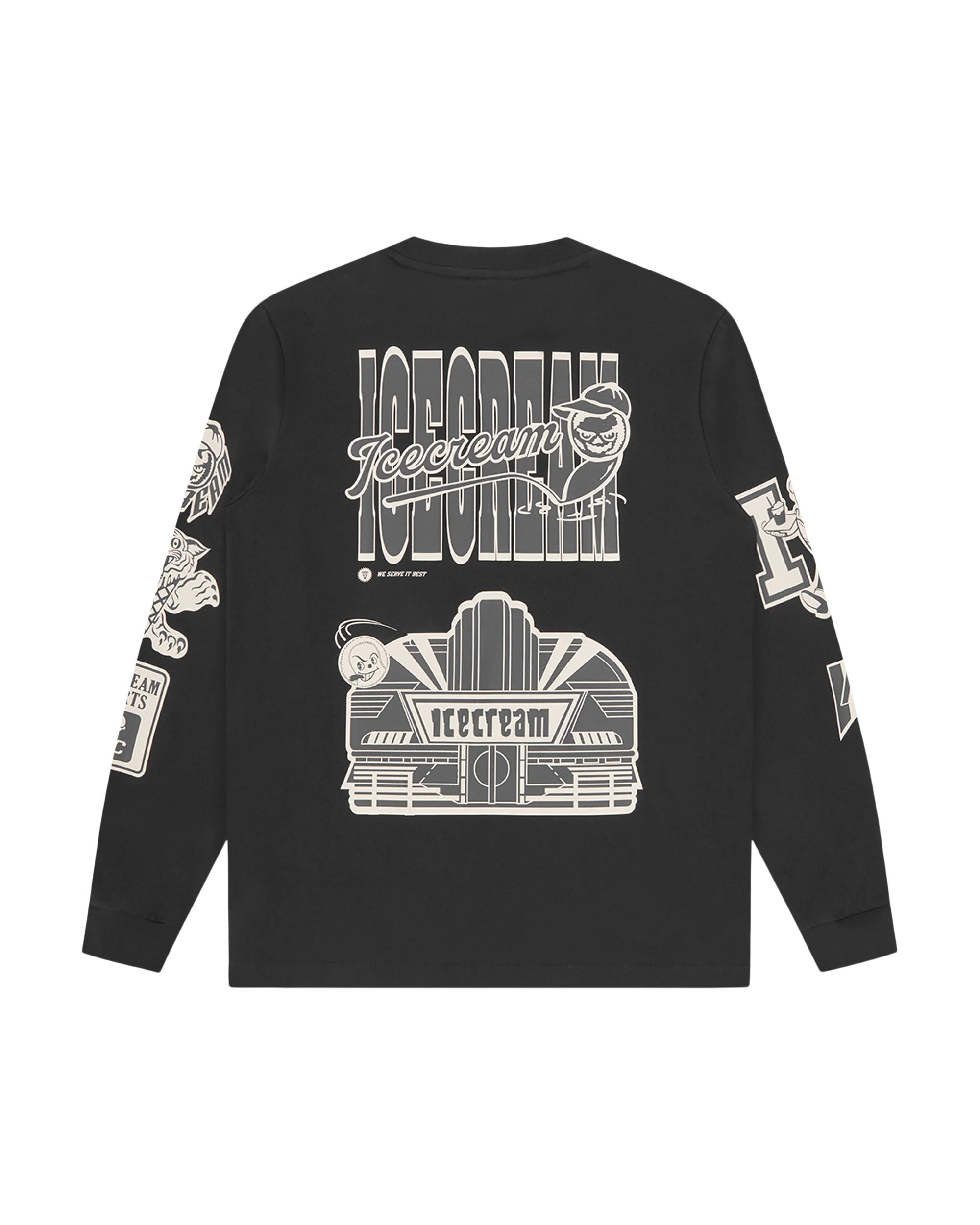 Multi Graphic LS T-Shirt - Macdery