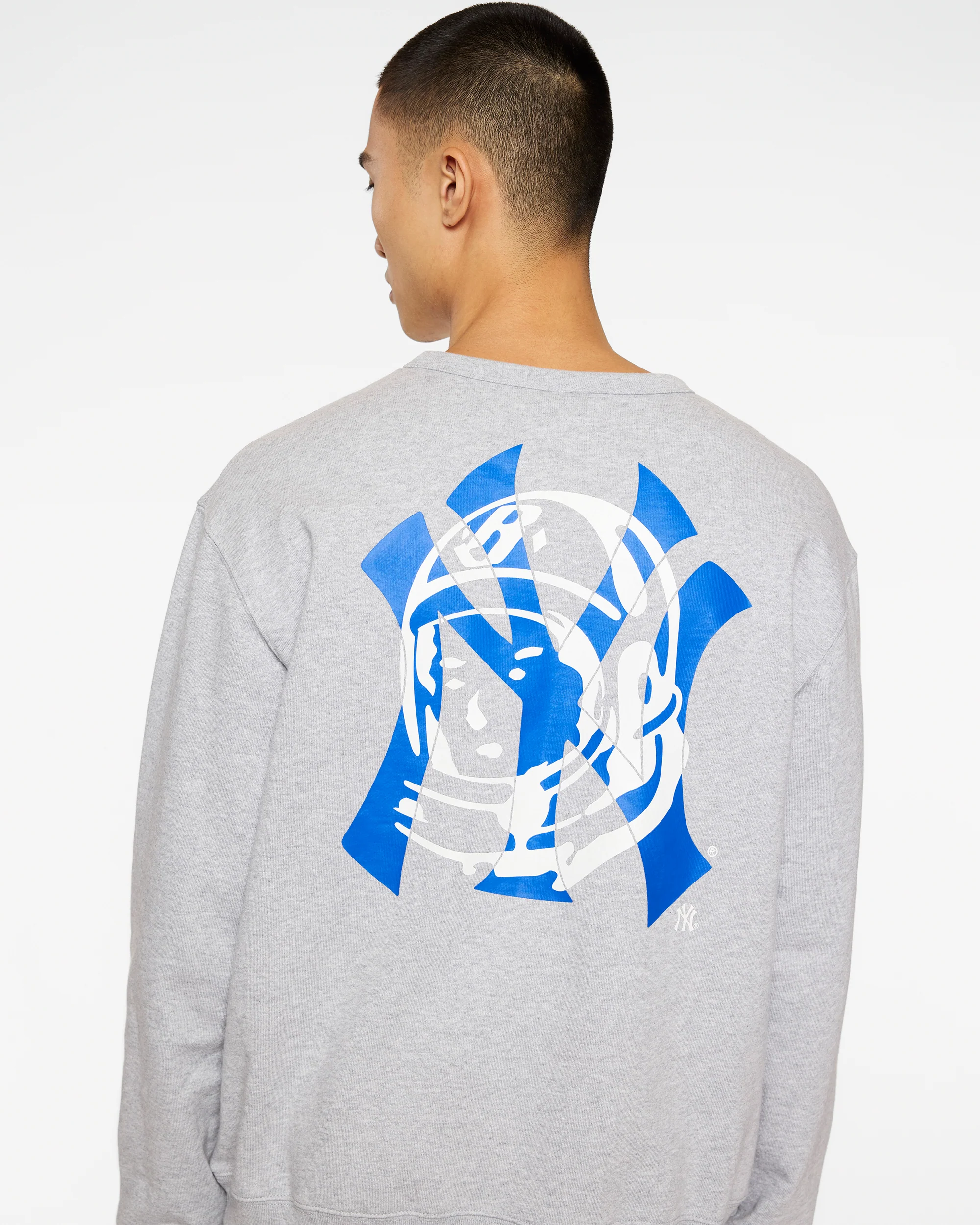 NY Yankees OG Logo Crewneck - Macdery