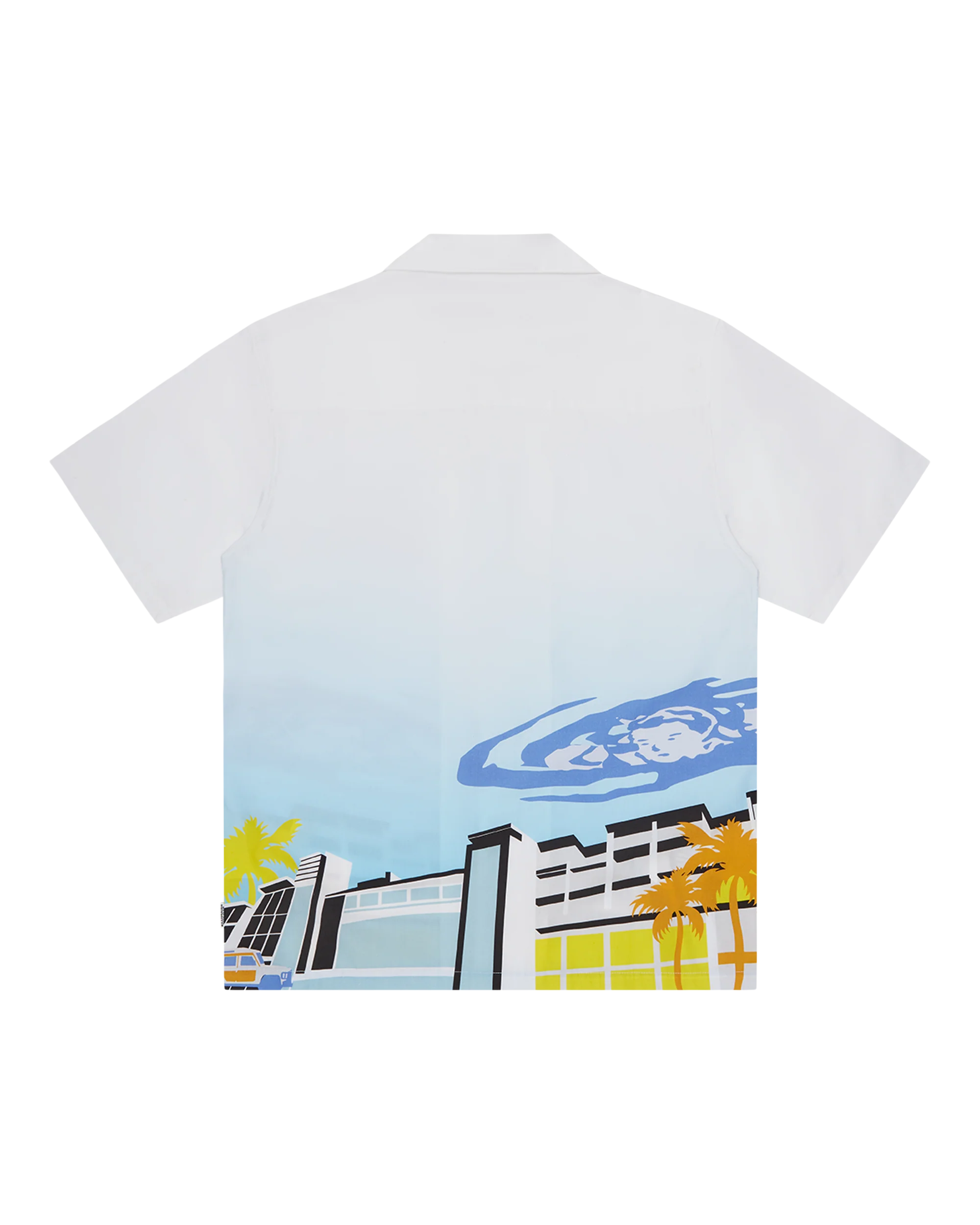 Chateau Print Poplin Shirt - Macdery