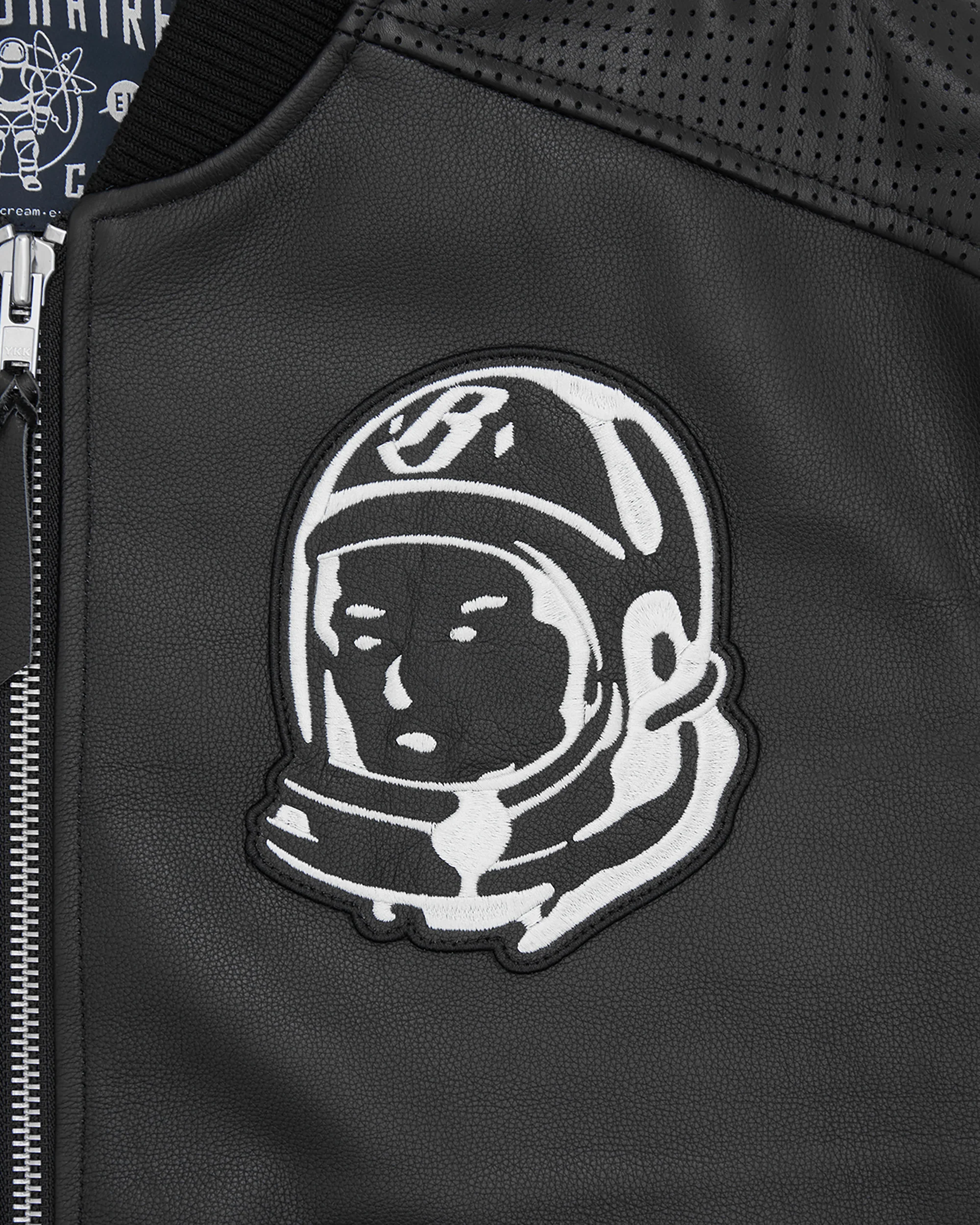 OG Astro Leather Bomber Jacket - Macdery