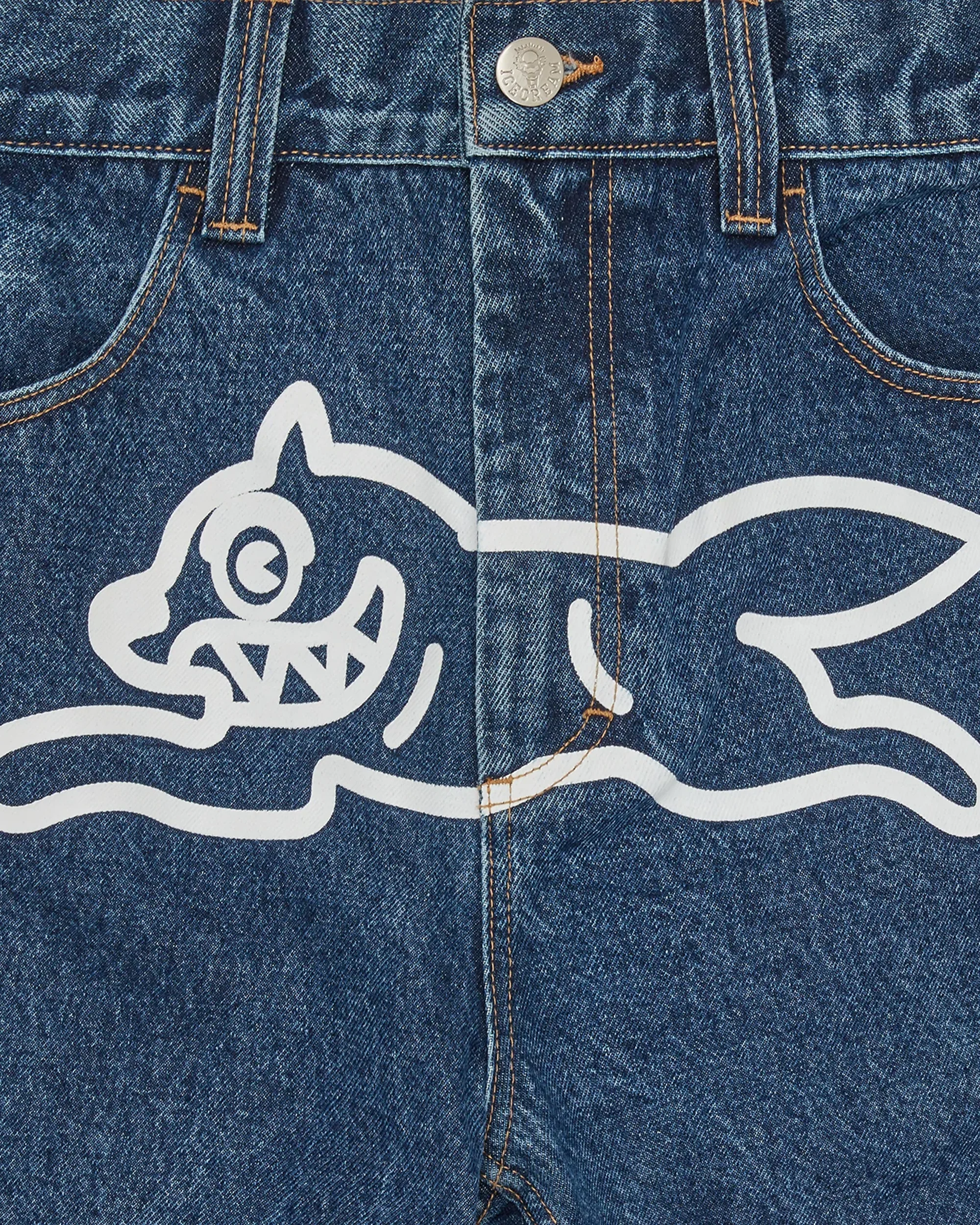 Running Dog Double Scoop Denim Pant - Macdery