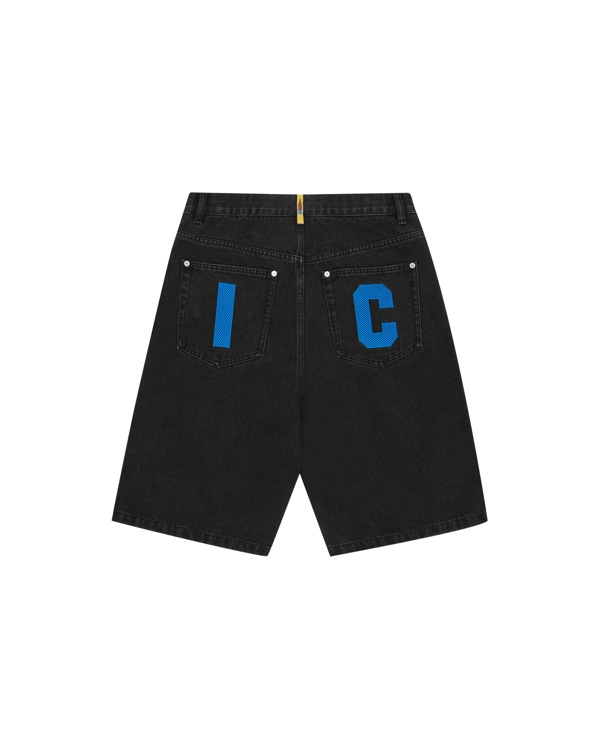 Running Dog Denim Shorts - Macdery