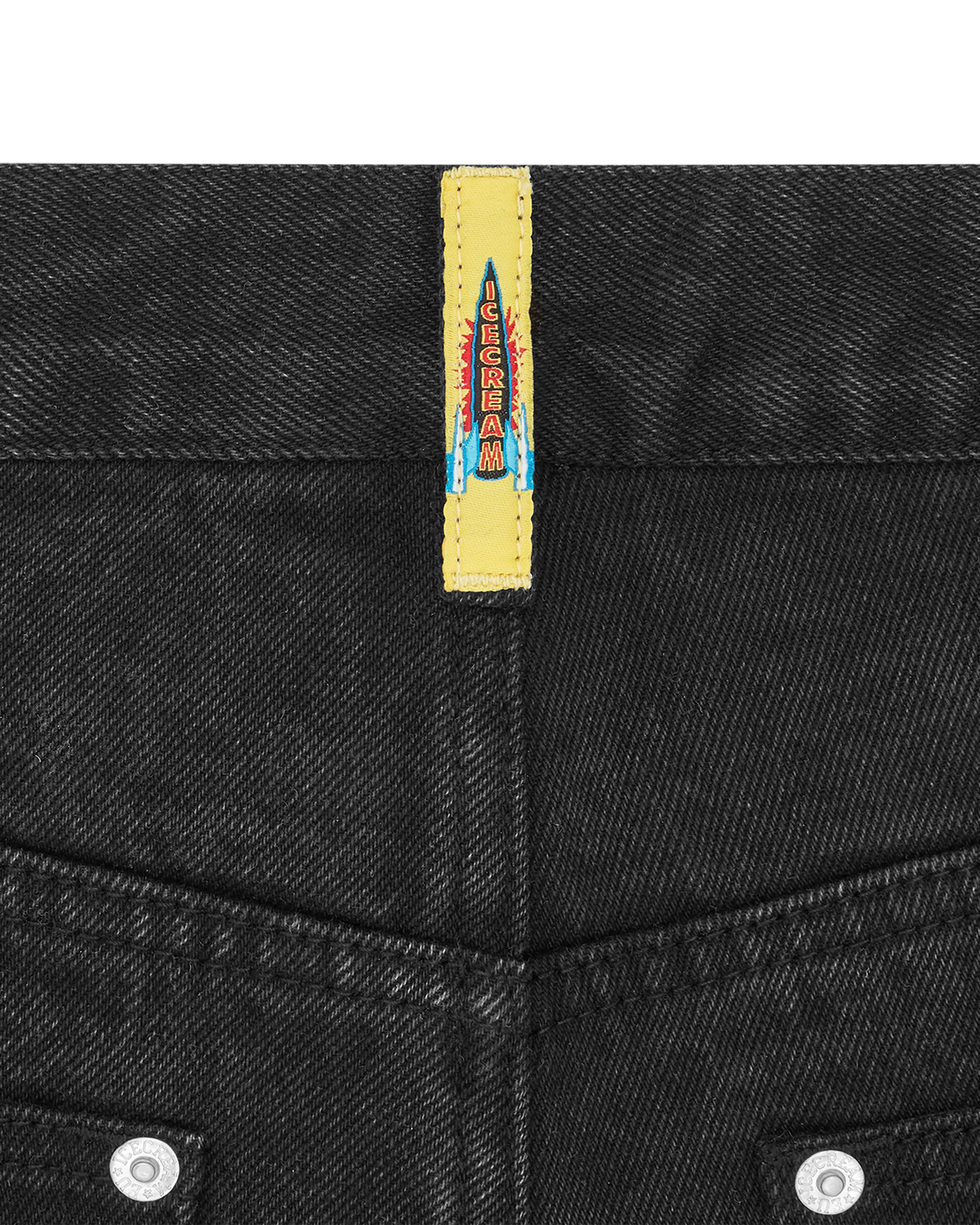 Running Dog Denim Shorts - Macdery