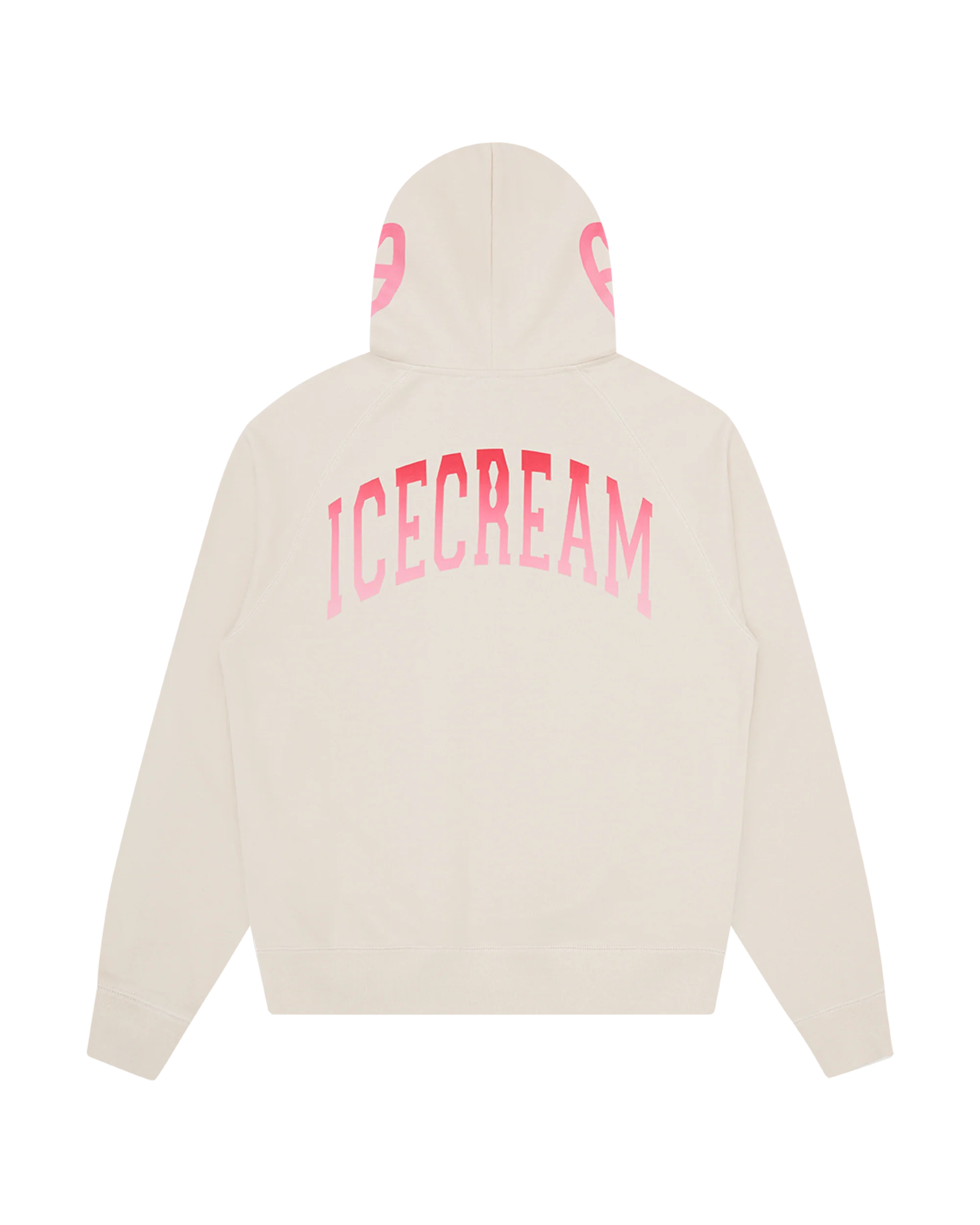 Gradient Smiley Zip Through Hood - Macdery