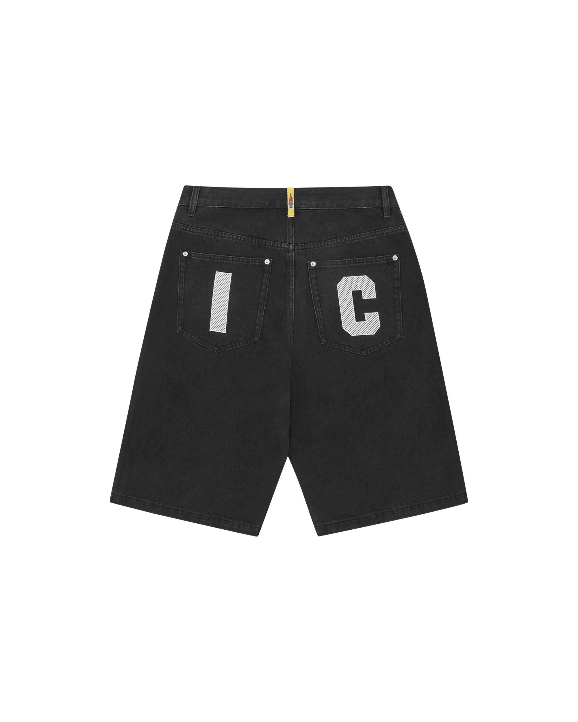 Running Dog Denim Shorts - Macdery