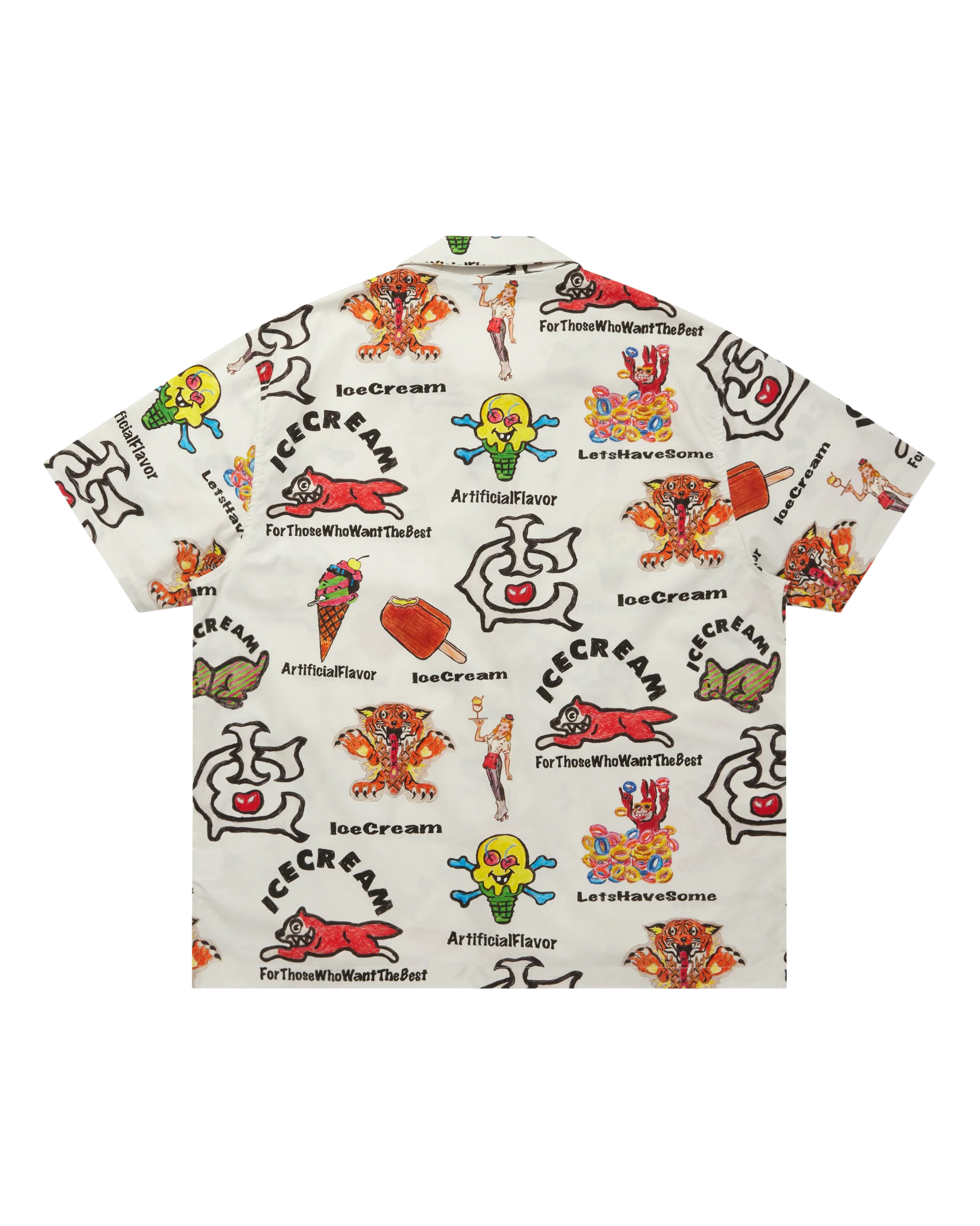 Open Collar Shirt - Macdery