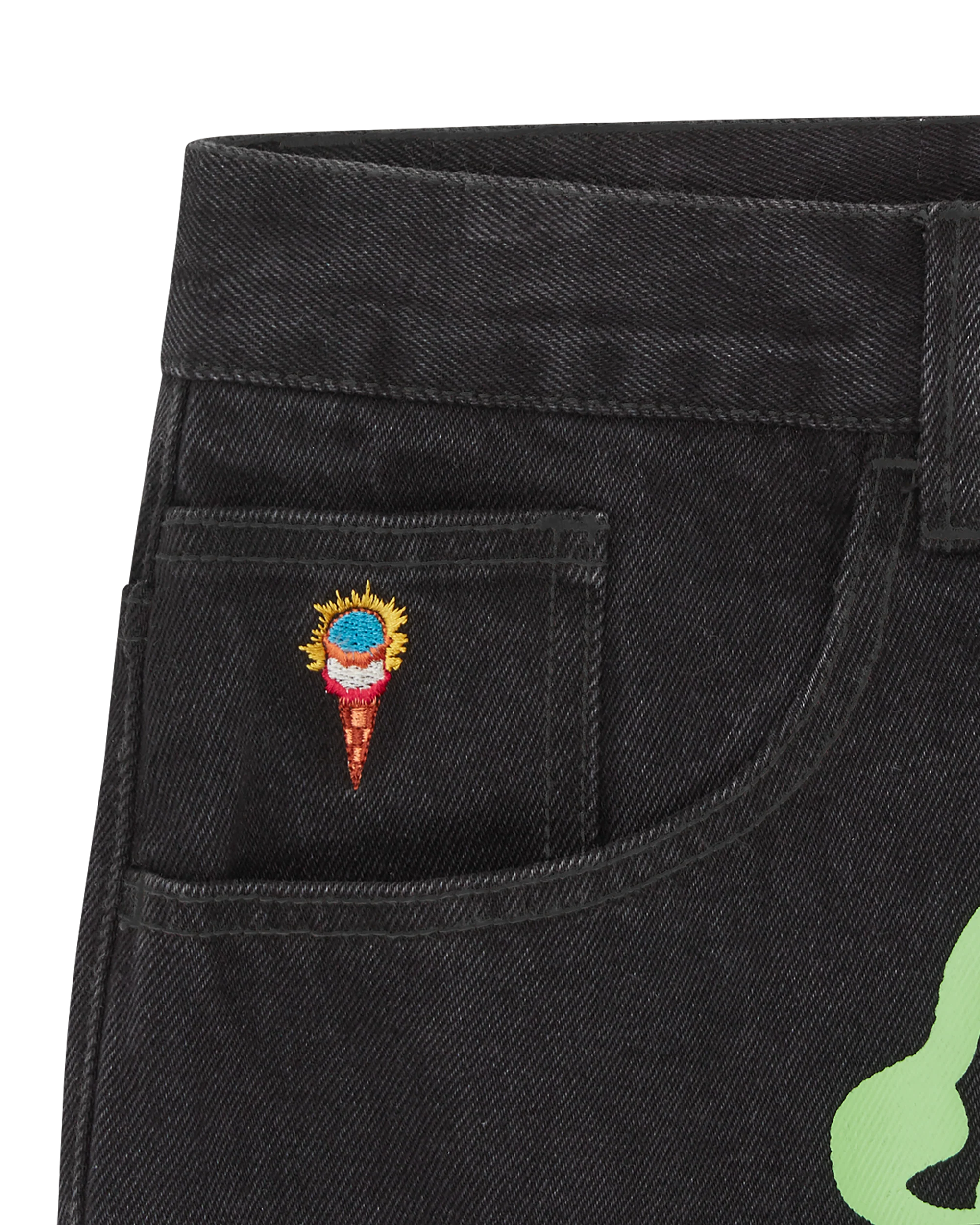 Running Dog Double Scoop Denim Pant - Macdery