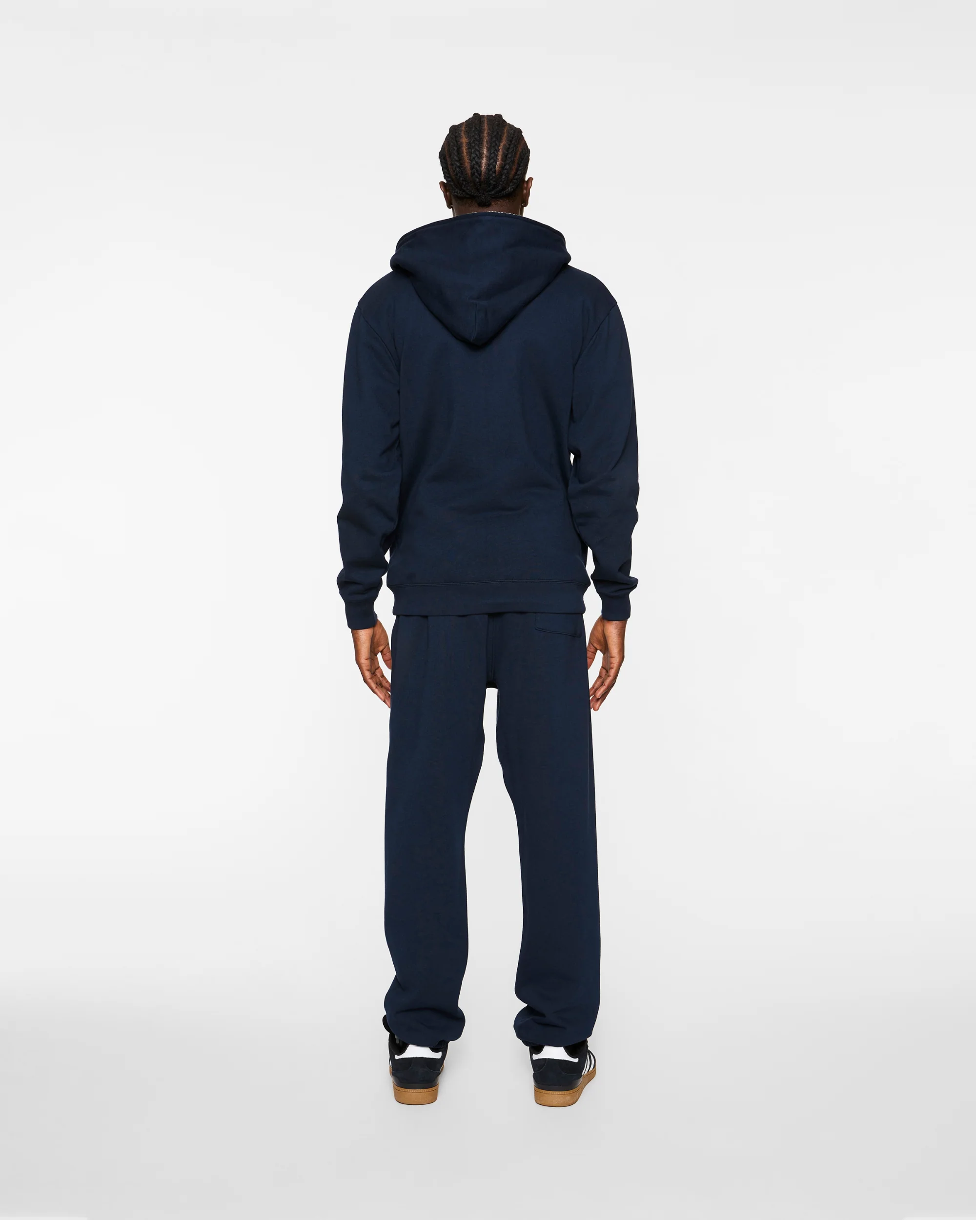 Classic Curve Logo Full Zip Hoodie - Macdery