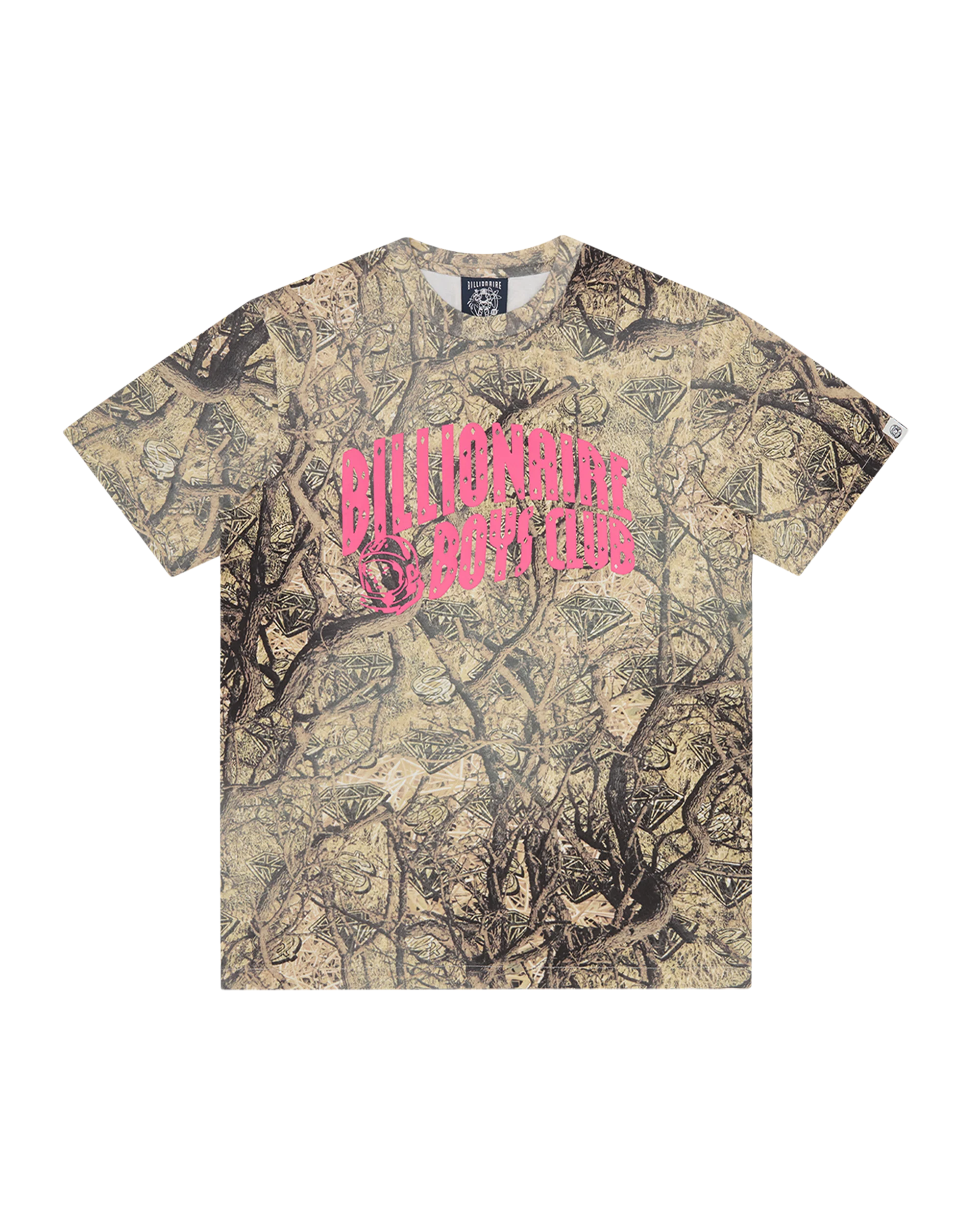 Diamonds & Dollars Tree Arch Logo T-Shirt - Macdery