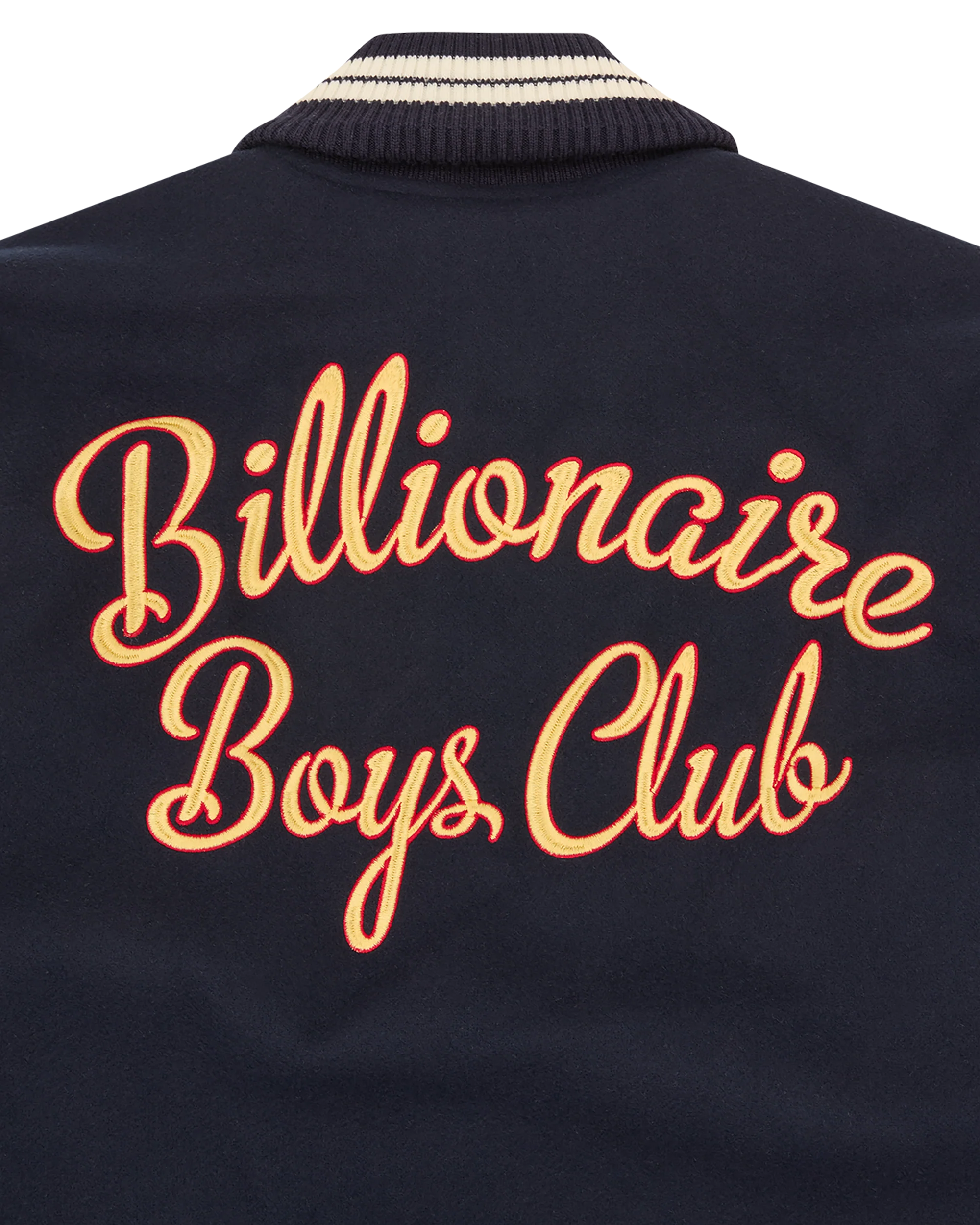 Fanfare Script Wool Varsity Jacket - Macdery