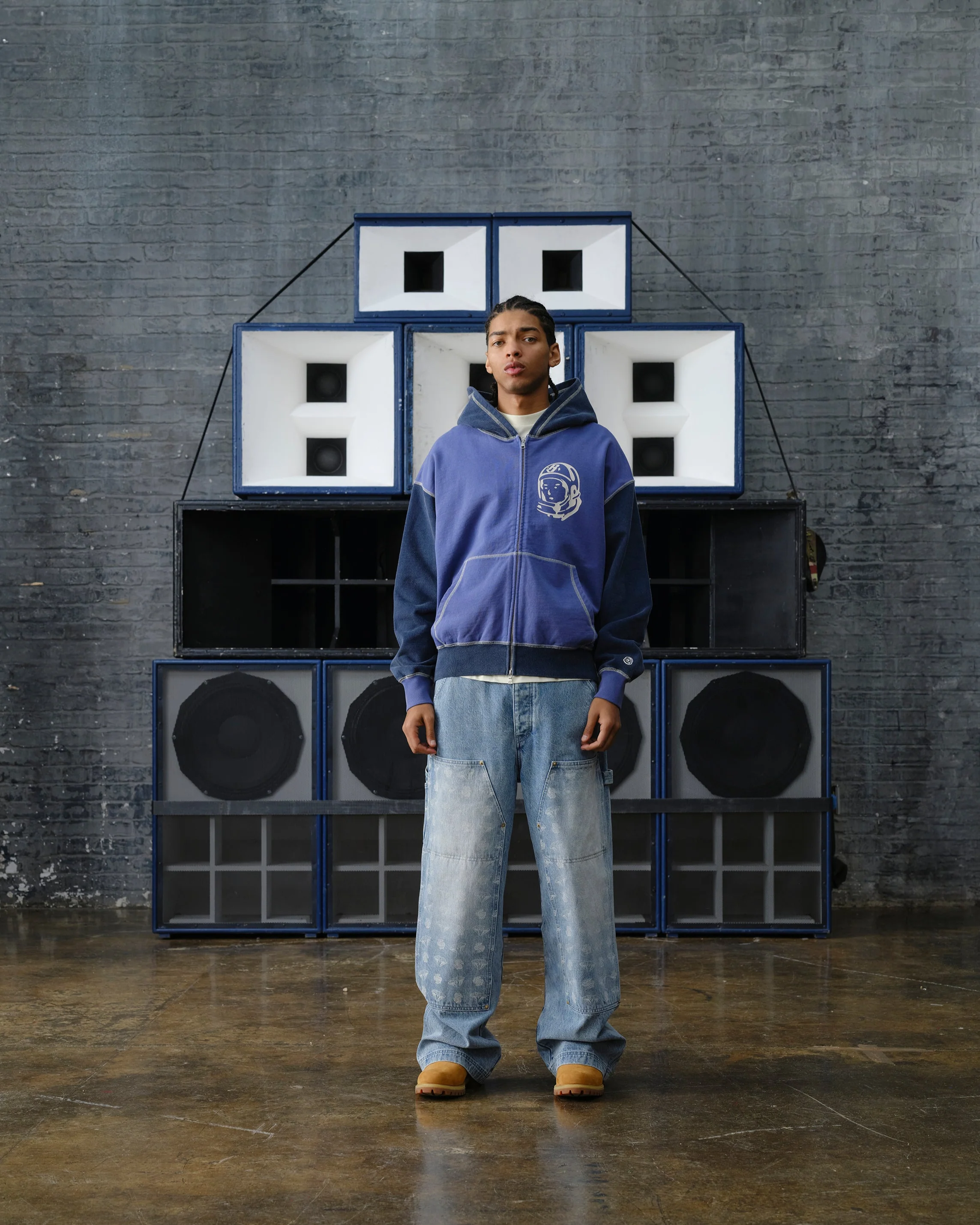 Diamonds & Dollars Denim Carpenter Pant - Macdery