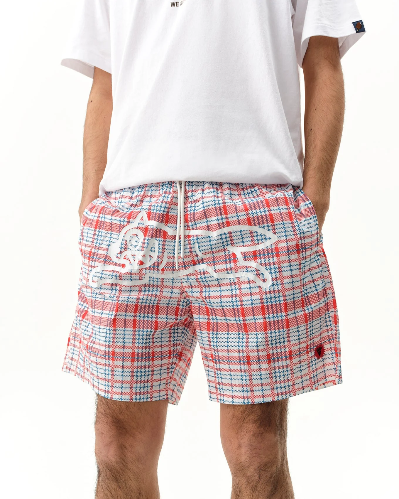 Shopper Running Dog Swim Shorts - Macdery