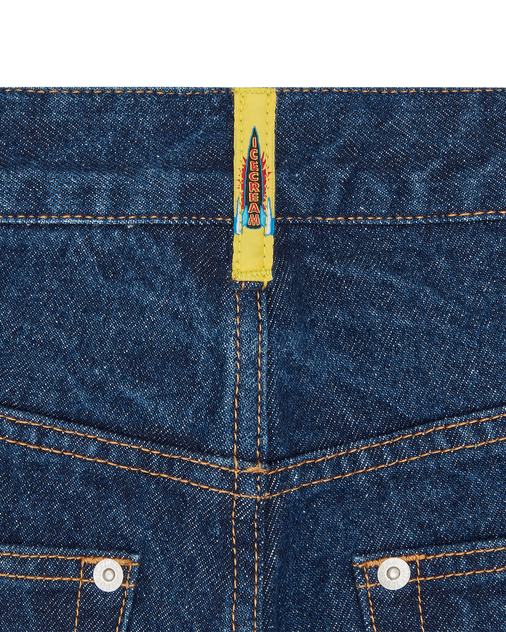 Running Dog Denim Shorts - Macdery