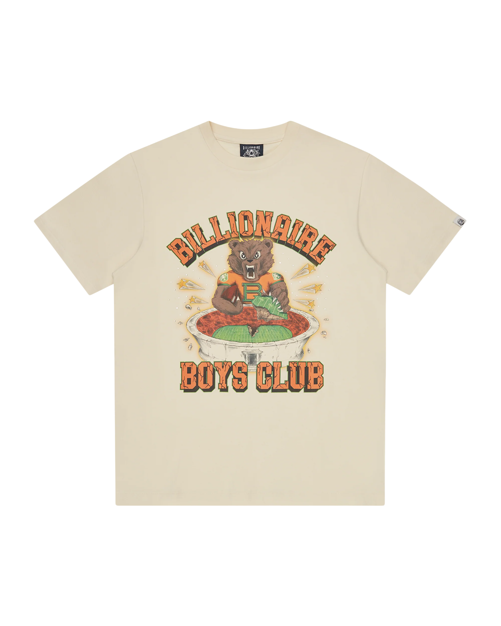 Rhinestone Mascot T-Shirt - Macdery