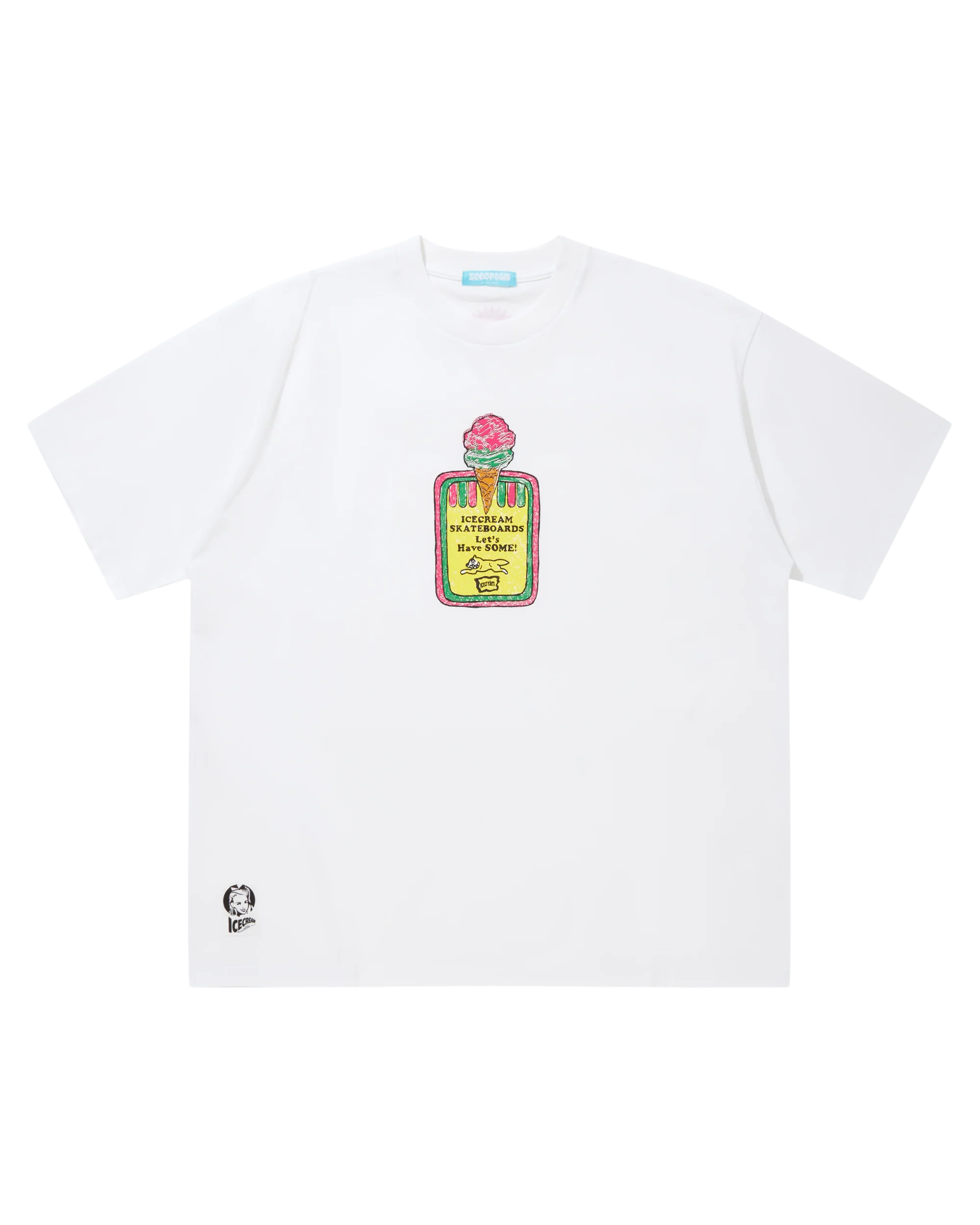 Cotton T-Shirt Icecream Skateboards - Macdery
