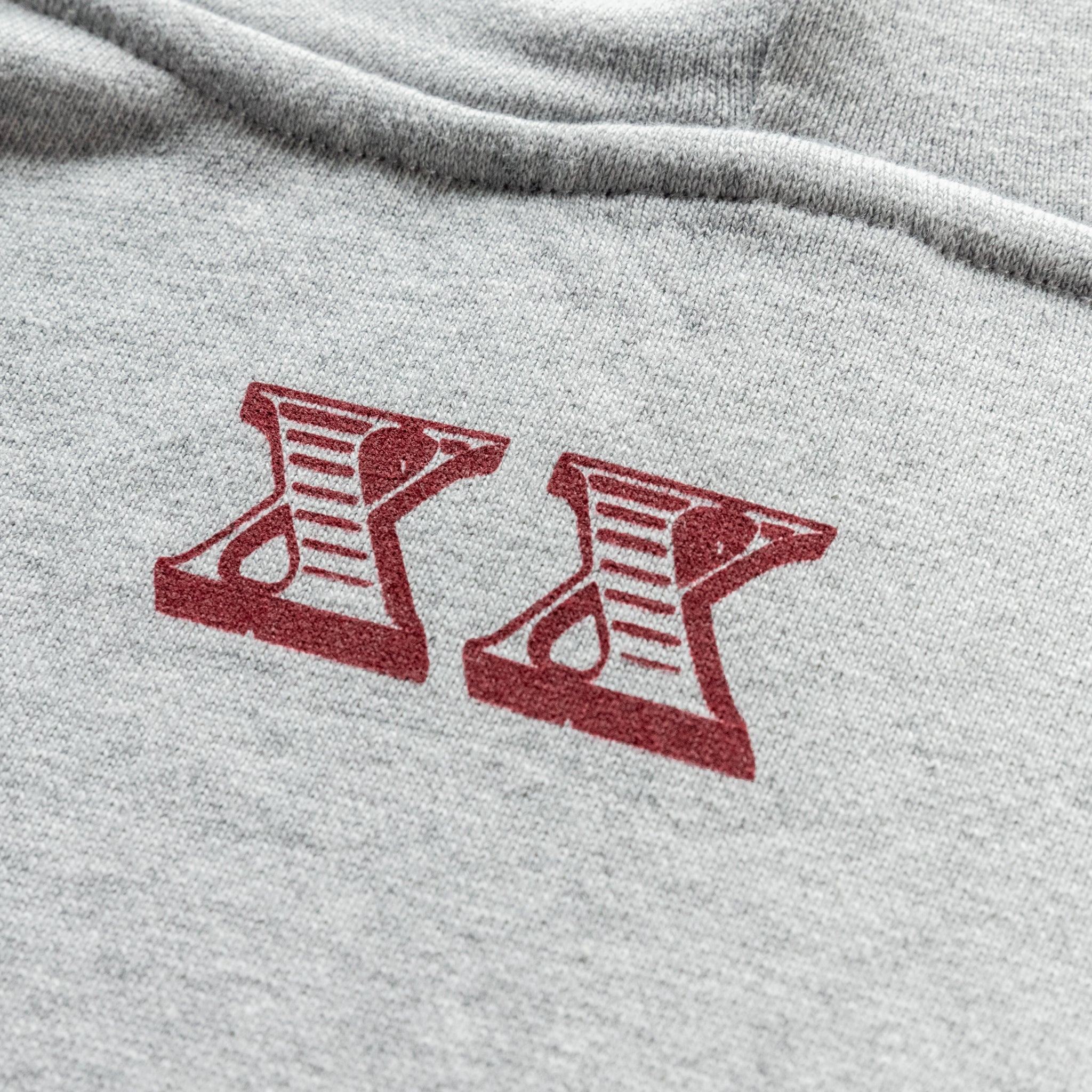 OG Logo Hoodie Burgundy - Macdery