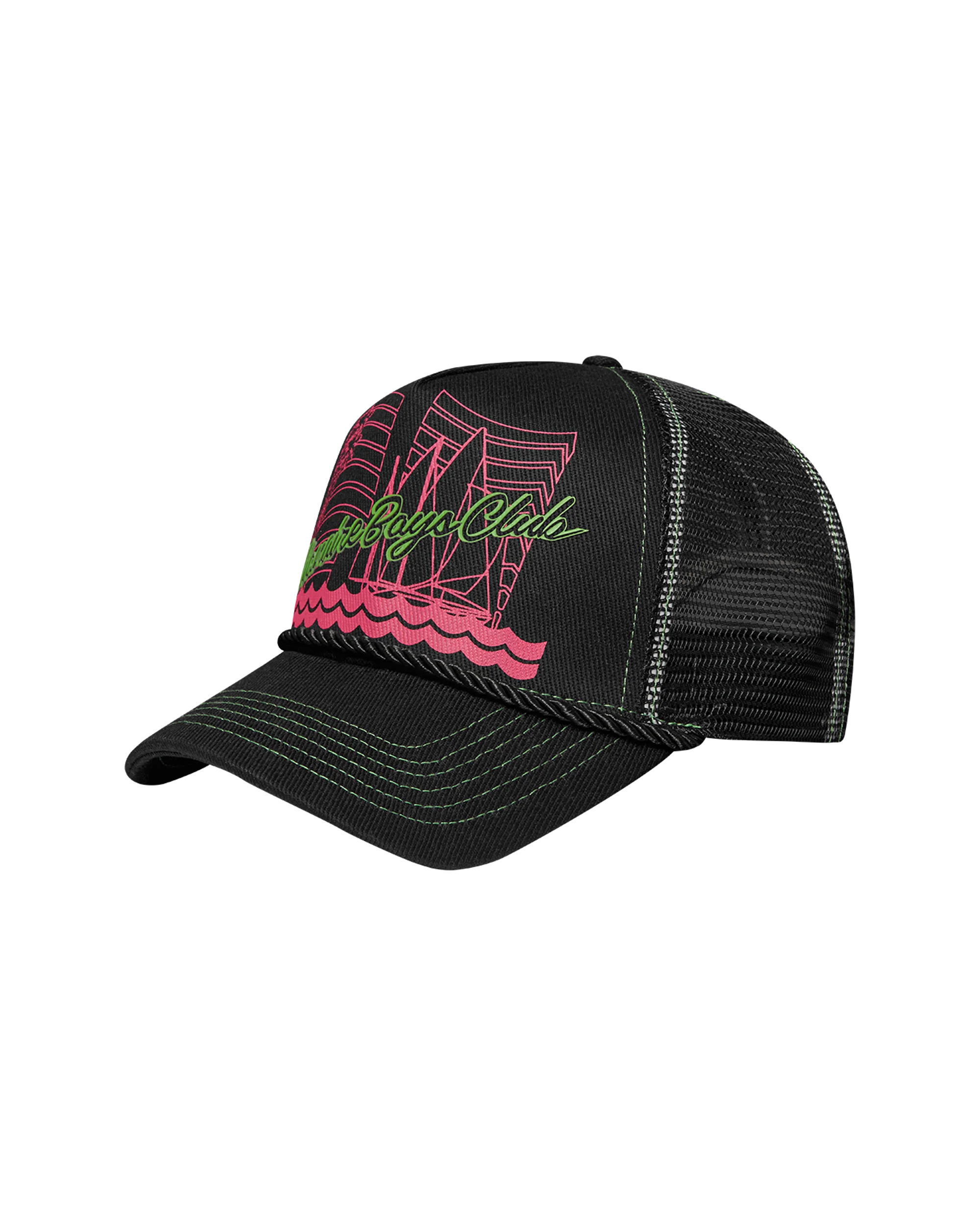 Yacht Club Mesh Trucker Cap - Macdery