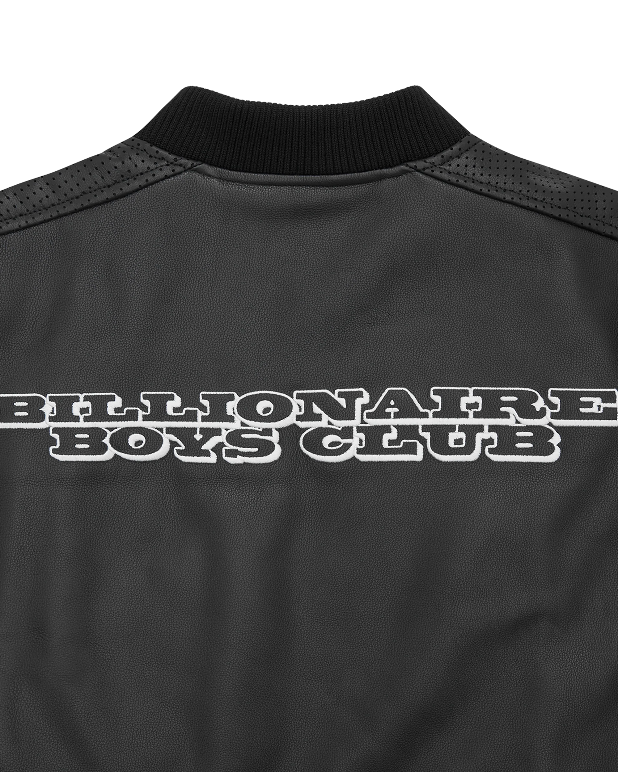 OG Astro Leather Bomber Jacket - Macdery