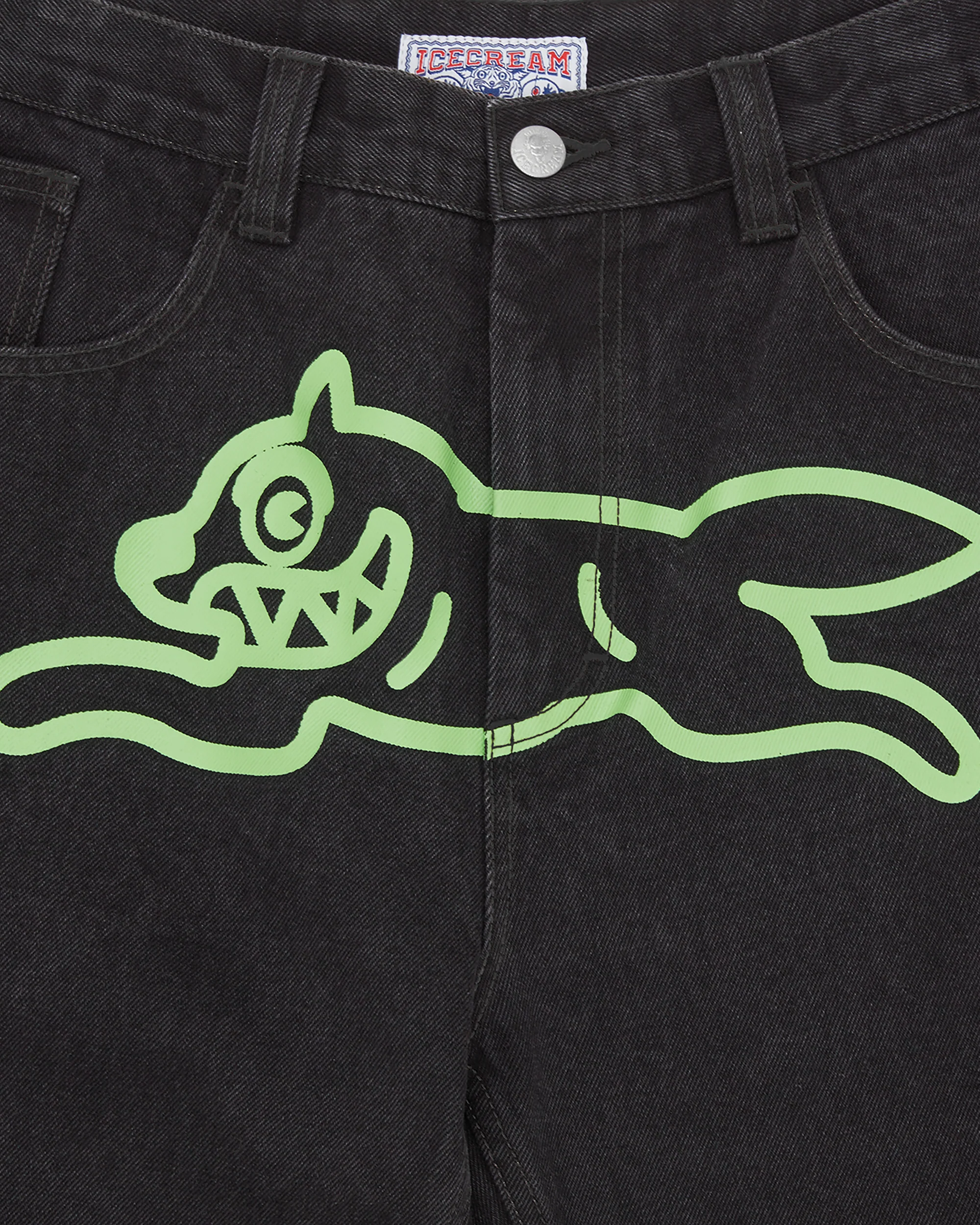 Running Dog Double Scoop Denim Pant - Macdery