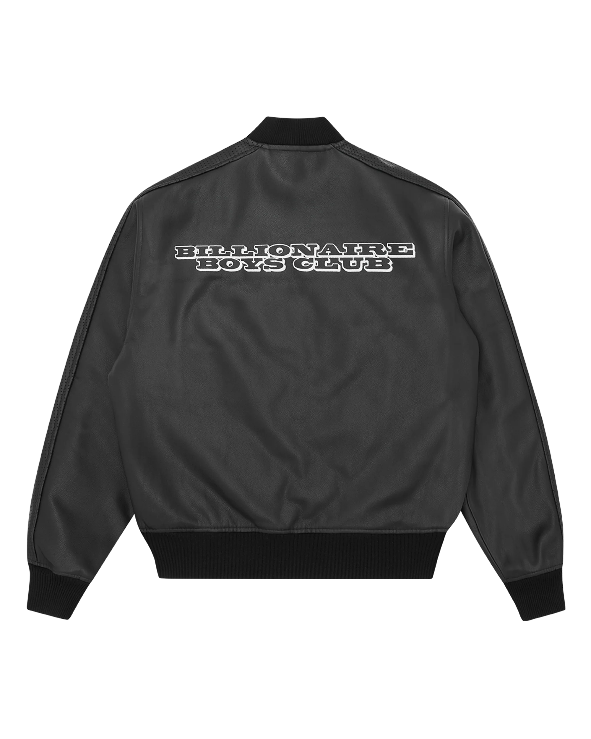 OG Astro Leather Bomber Jacket - Macdery
