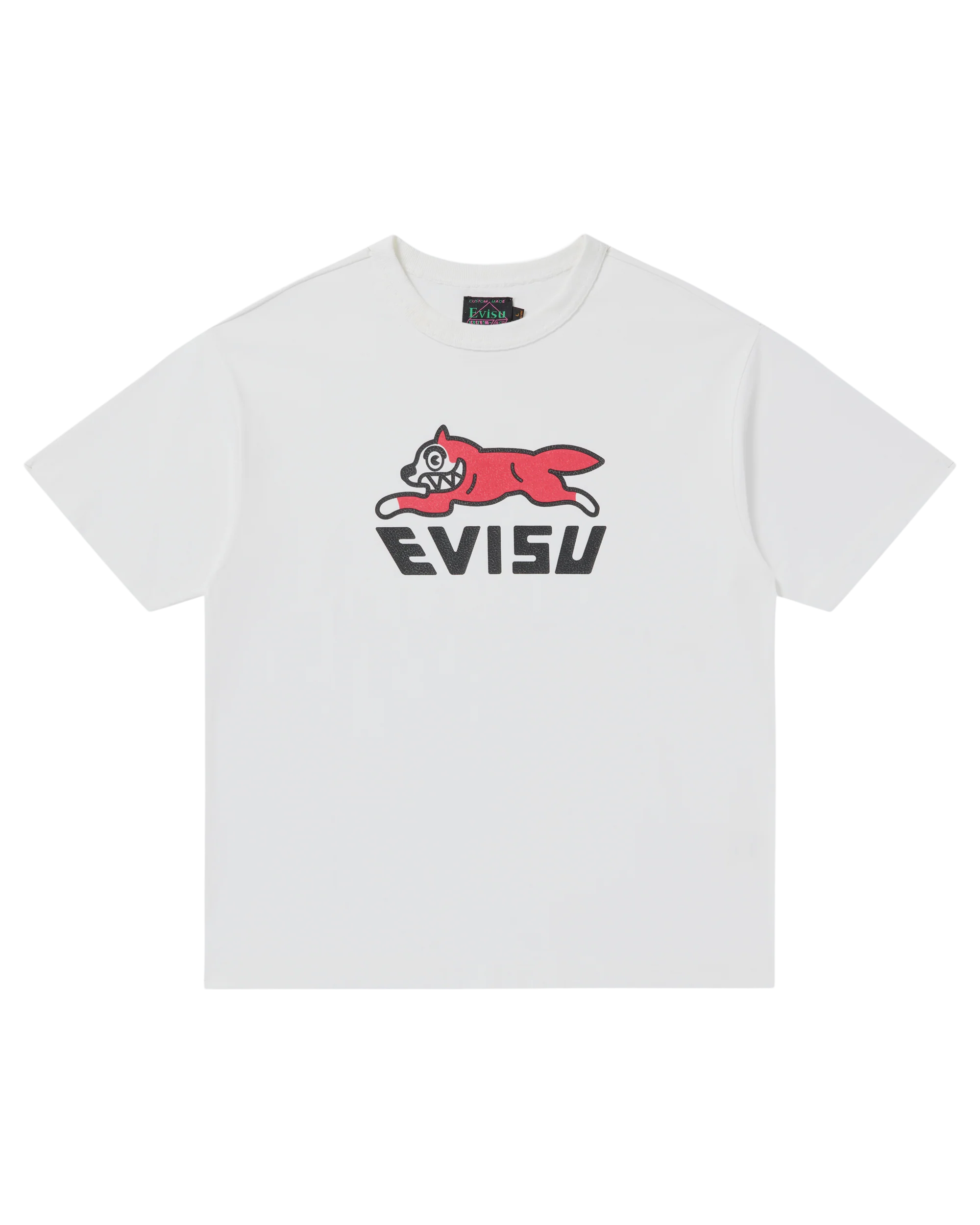 Logo With Evisu Printed T-Shirt - Macdery