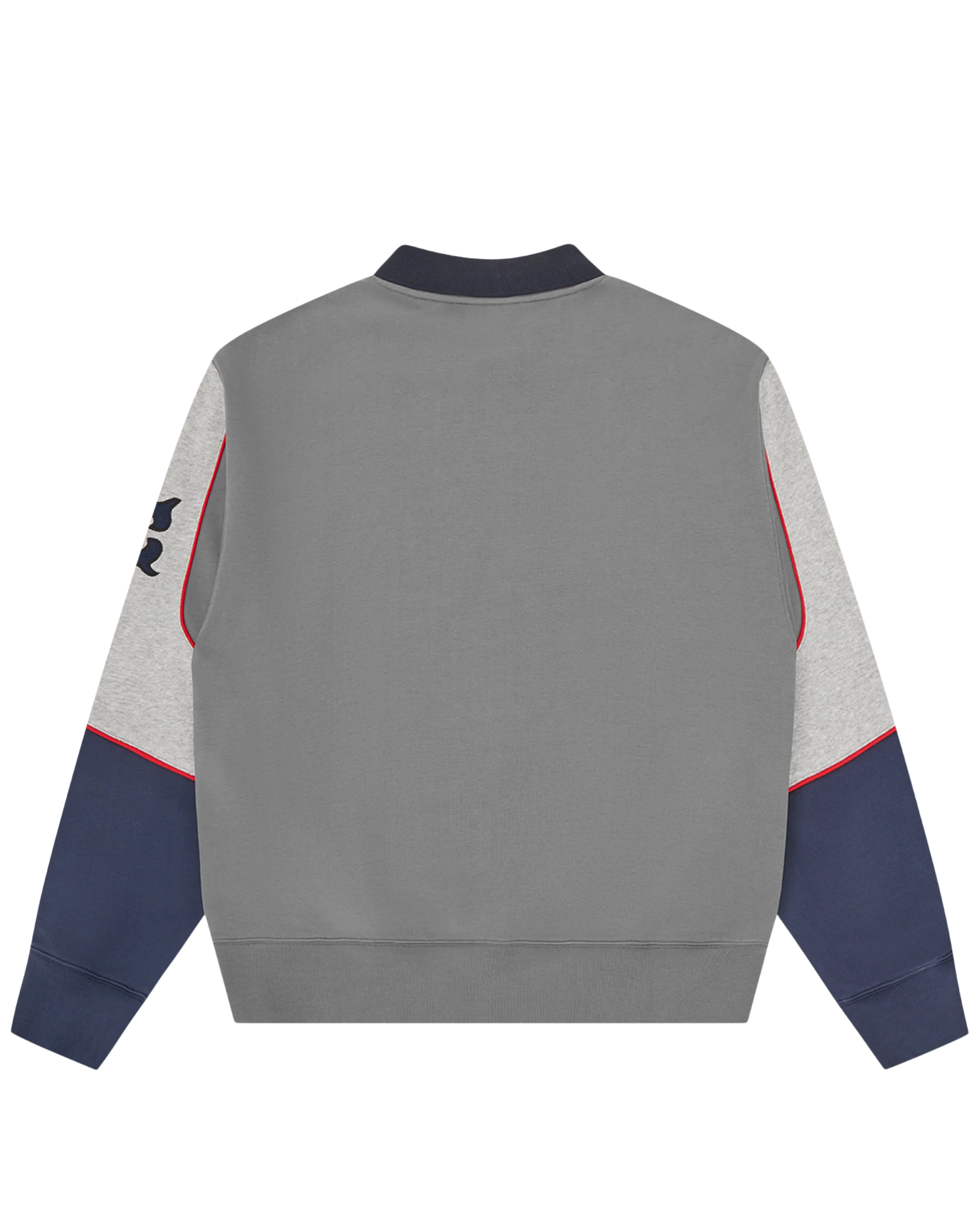 Collared Warm-Up Sweatshirt - Macdery