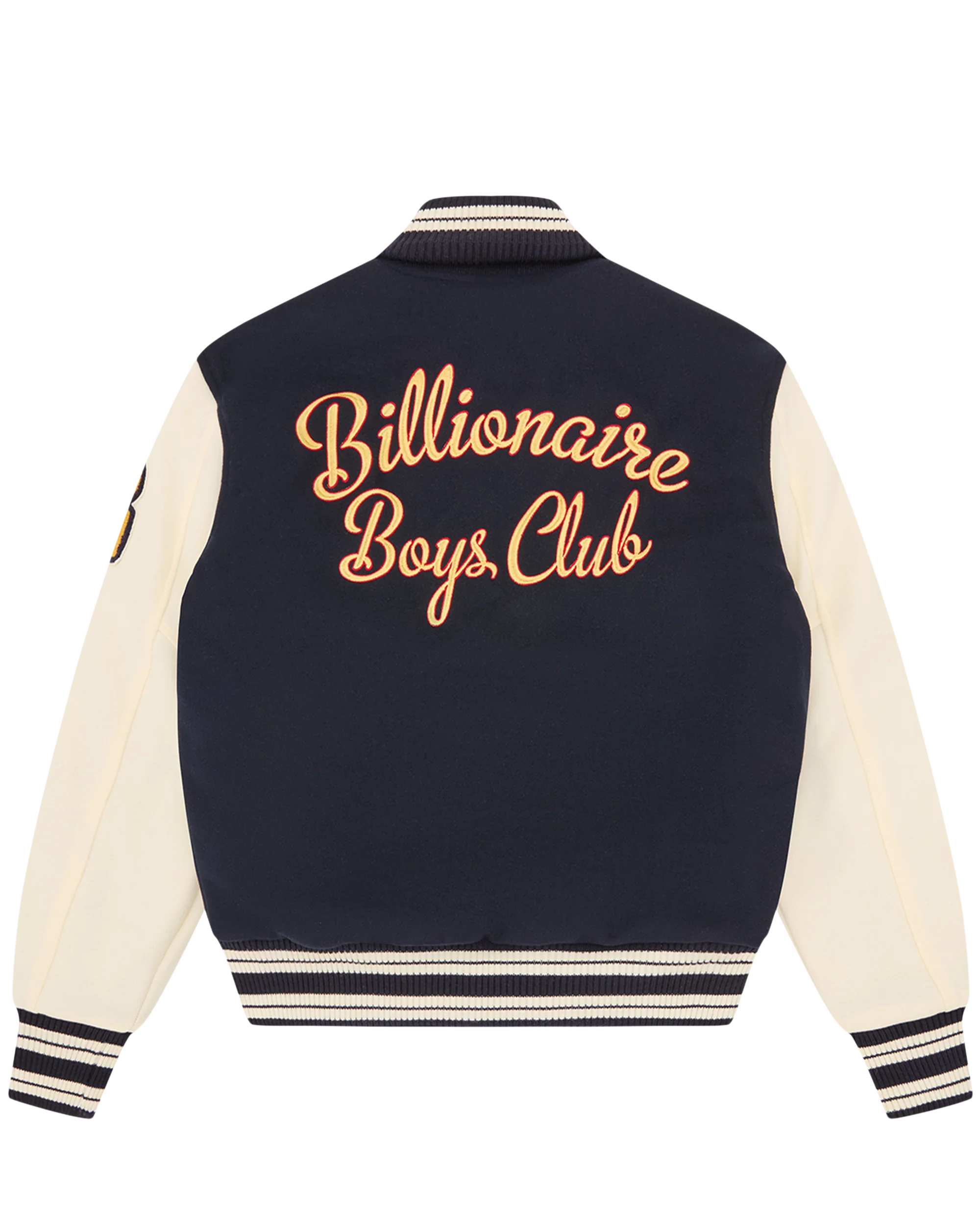 Fanfare Script Wool Varsity Jacket - Macdery