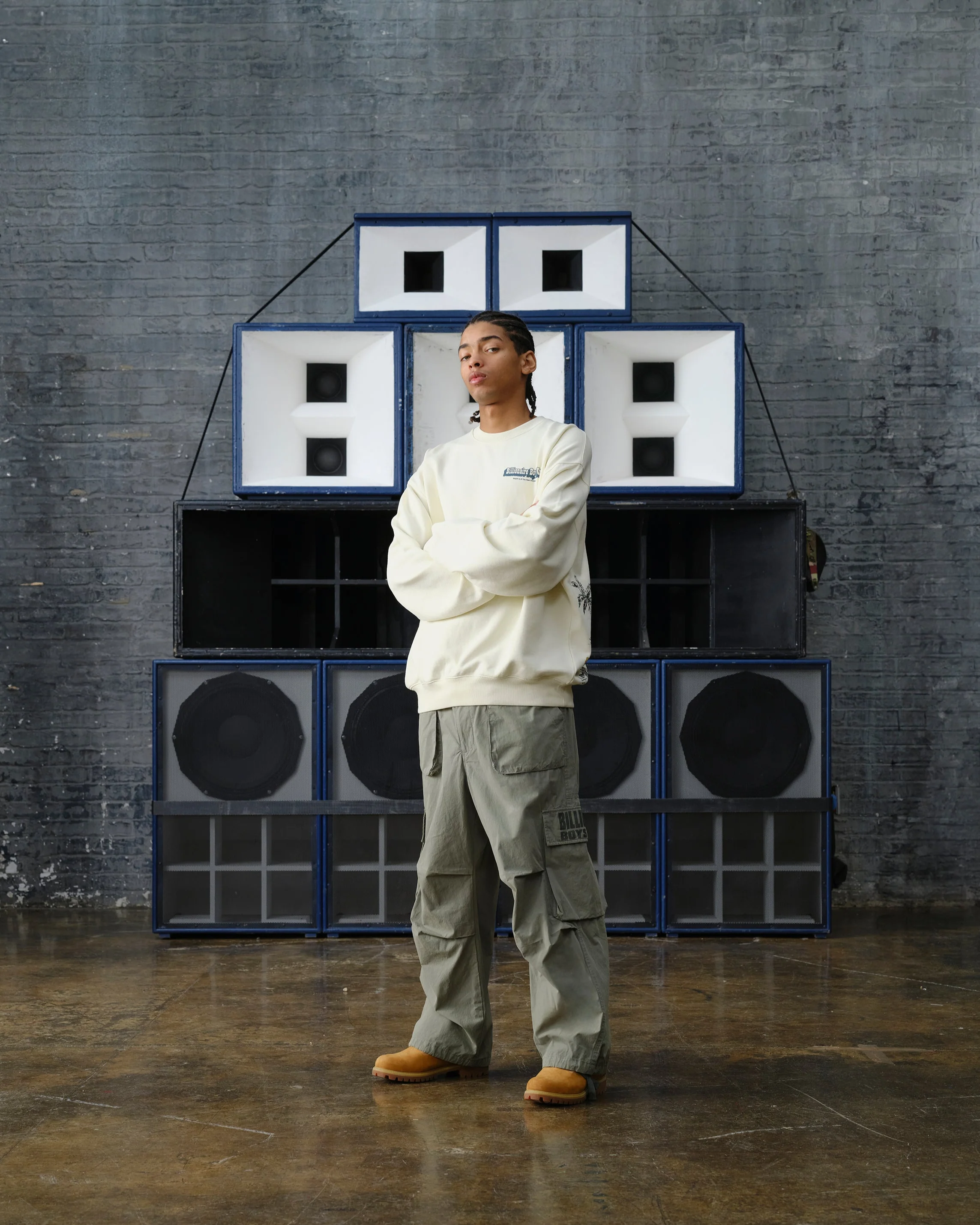 Souvenir Heavy Oversized Crewneck - Macdery