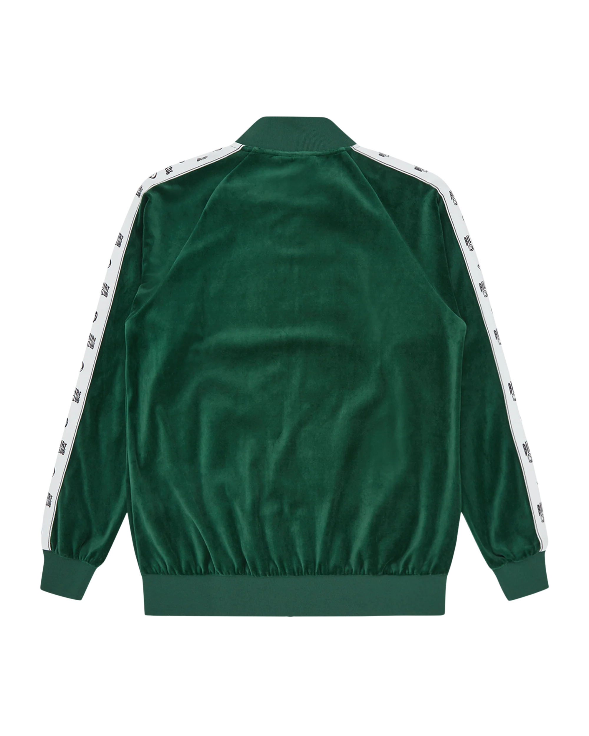 Small Arch Logo Taped Velour Track Top - Macdery
