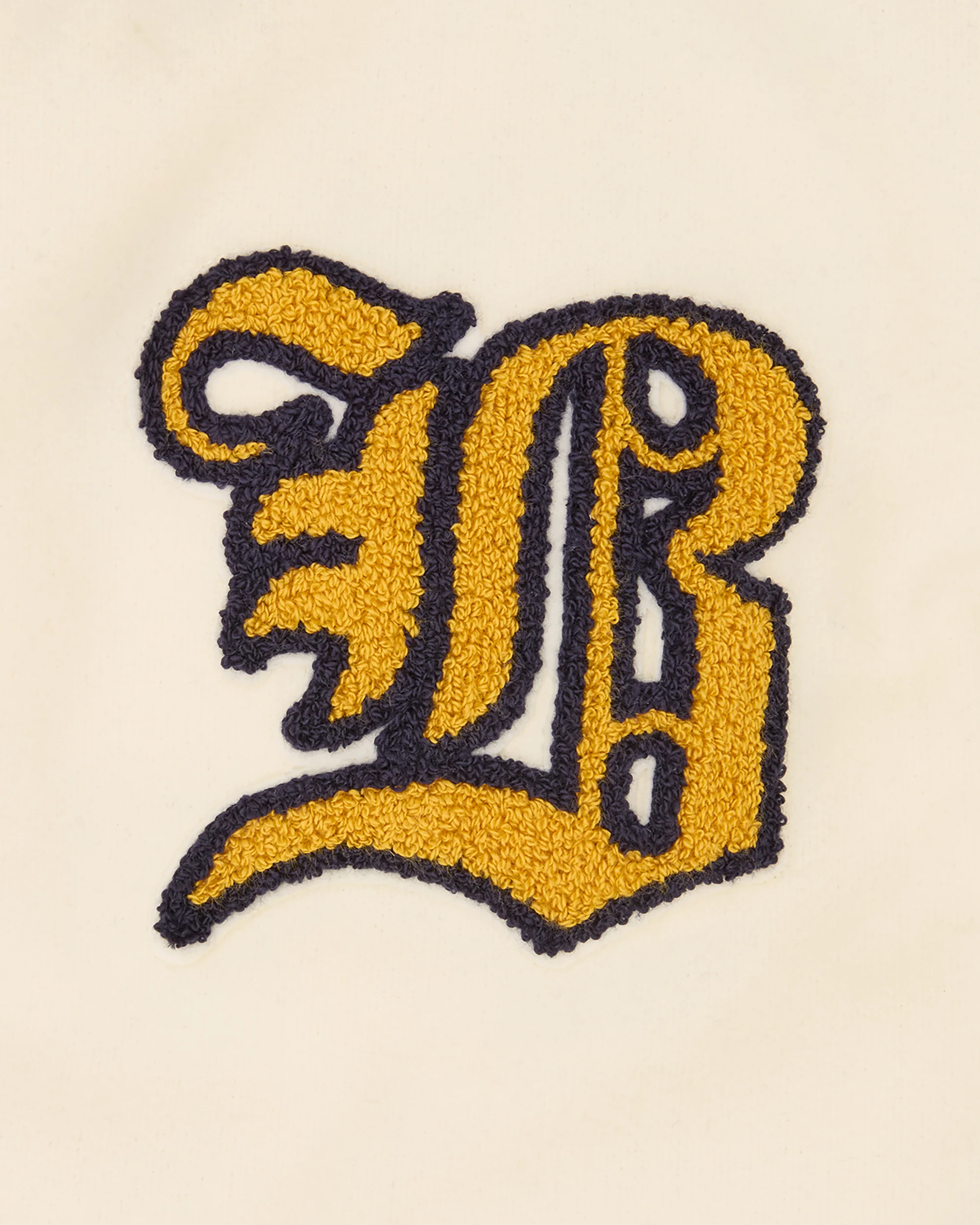 Fanfare Script Wool Varsity Jacket - Macdery